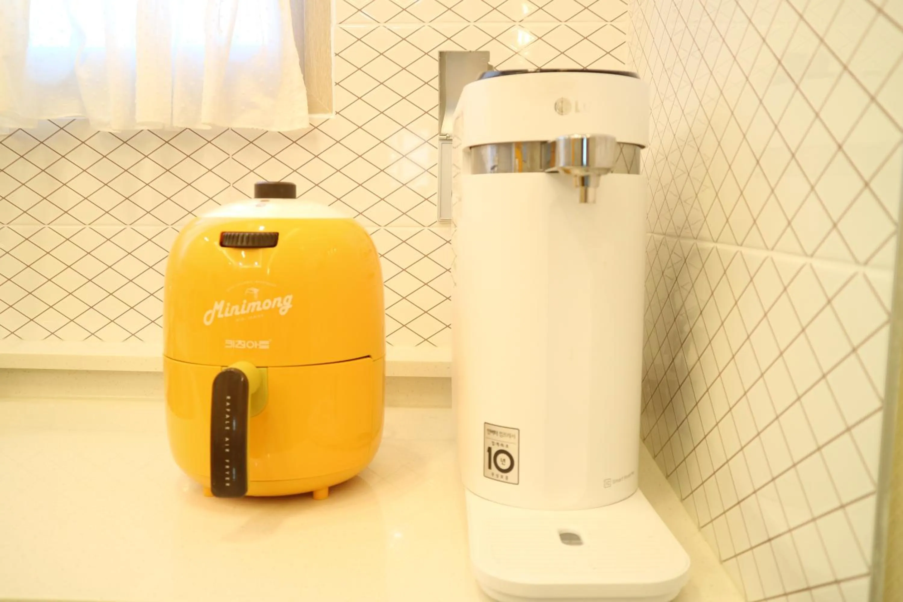 Kitchen or kitchenette in Incheon Airport Guest House King