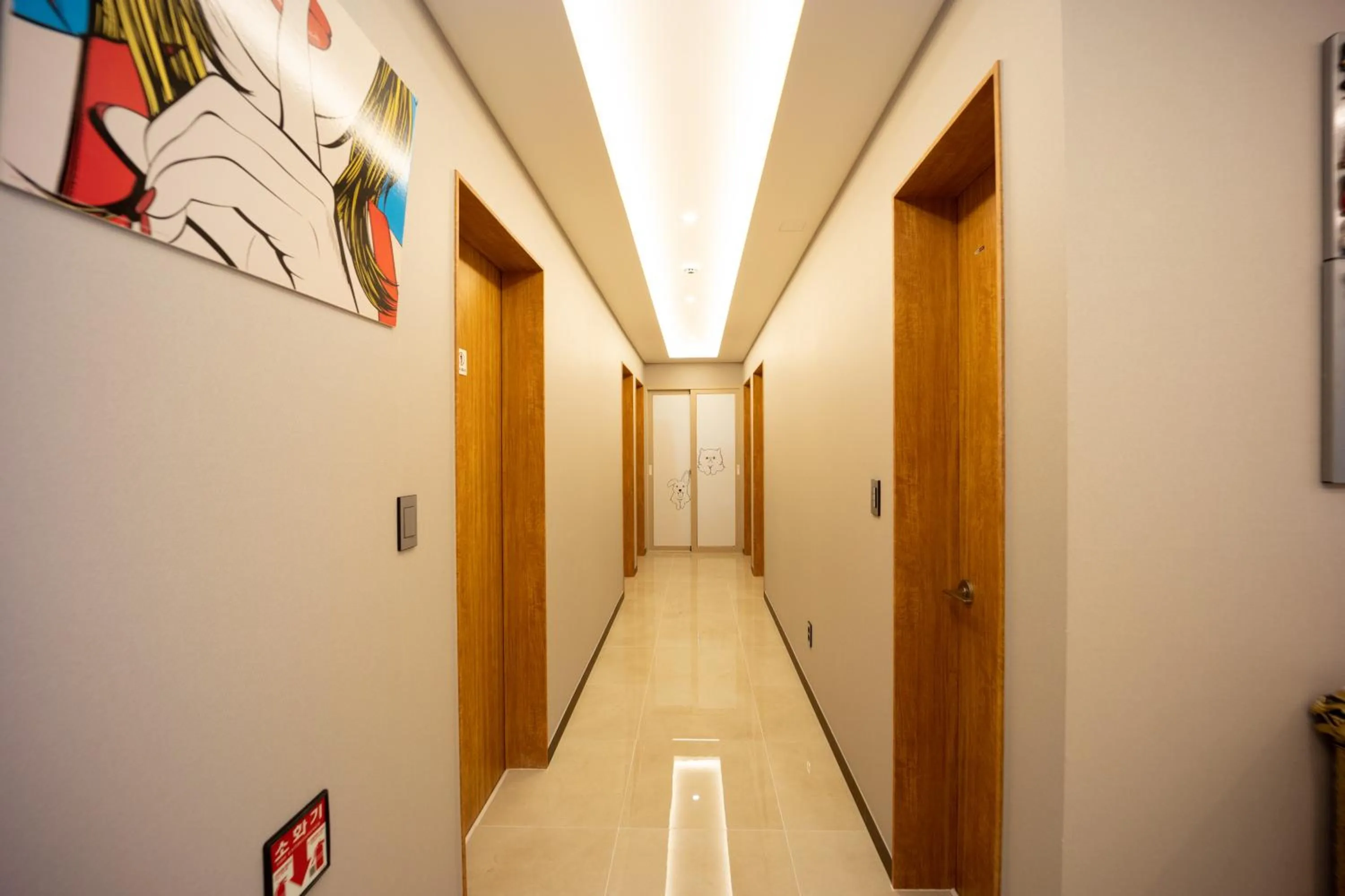 Area and facilities in Incheon Airport Guest House King