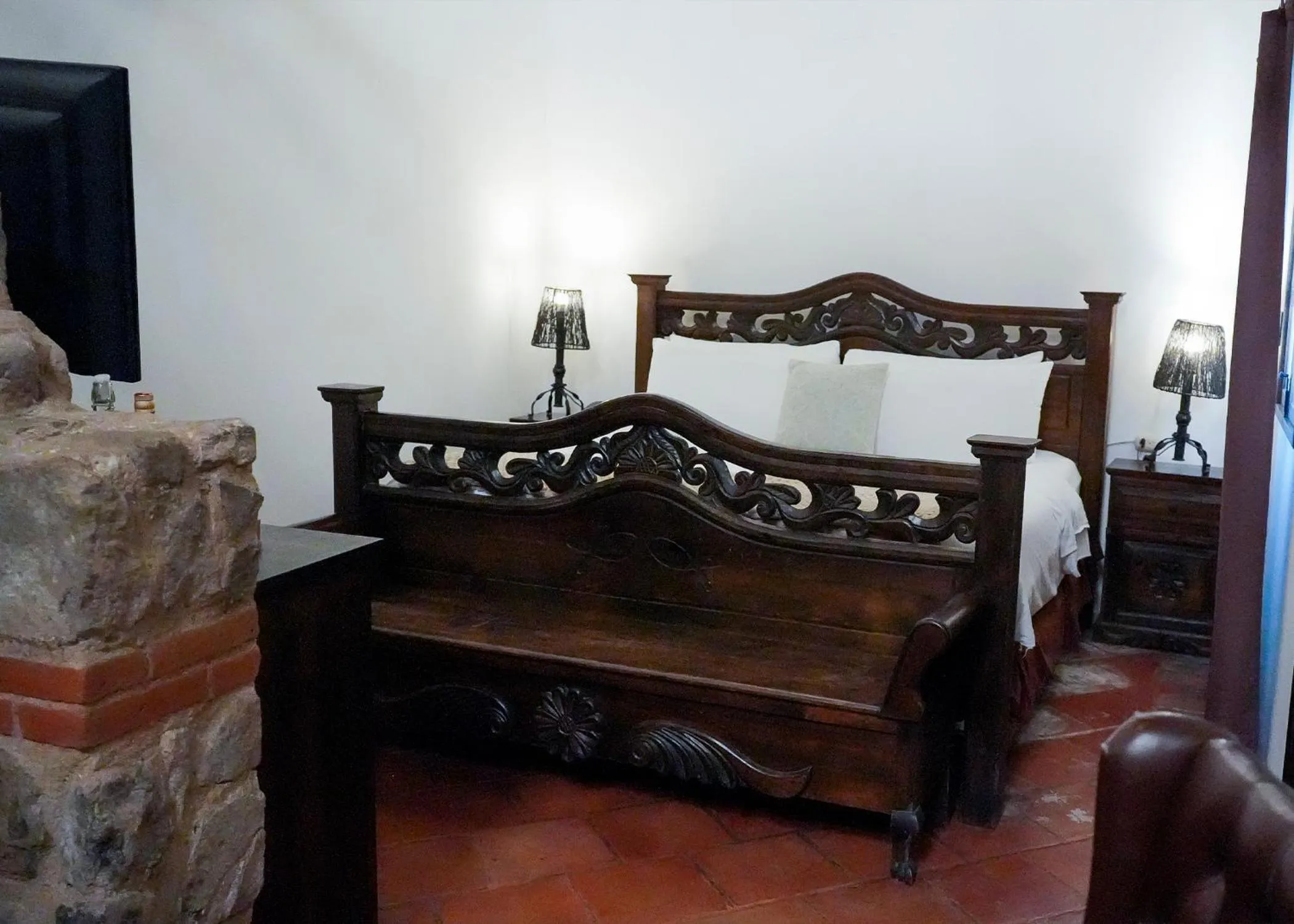 Bed in Ciel Luxe Hotels Antigua Guatemala