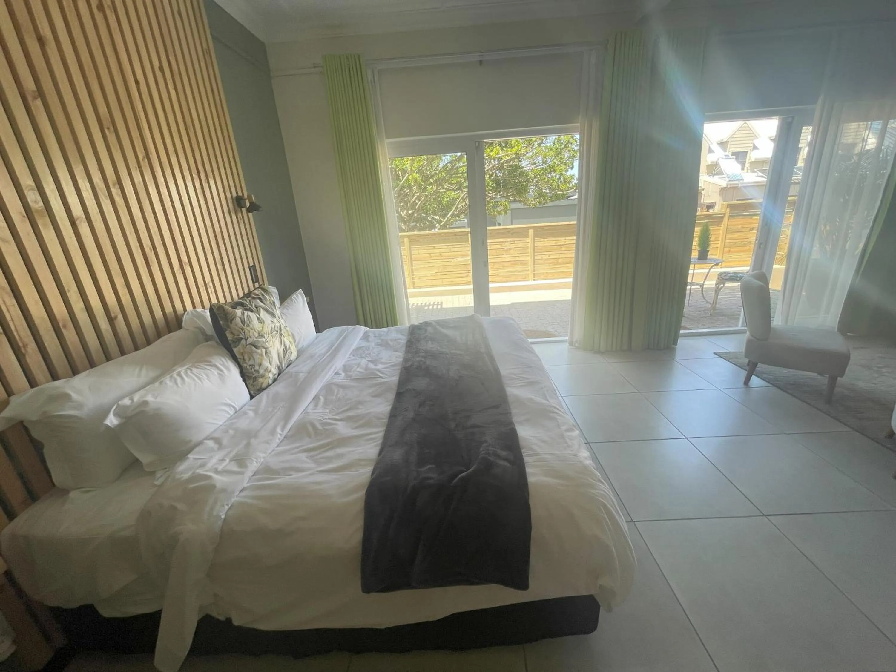 Bed in Wilderness on Sea