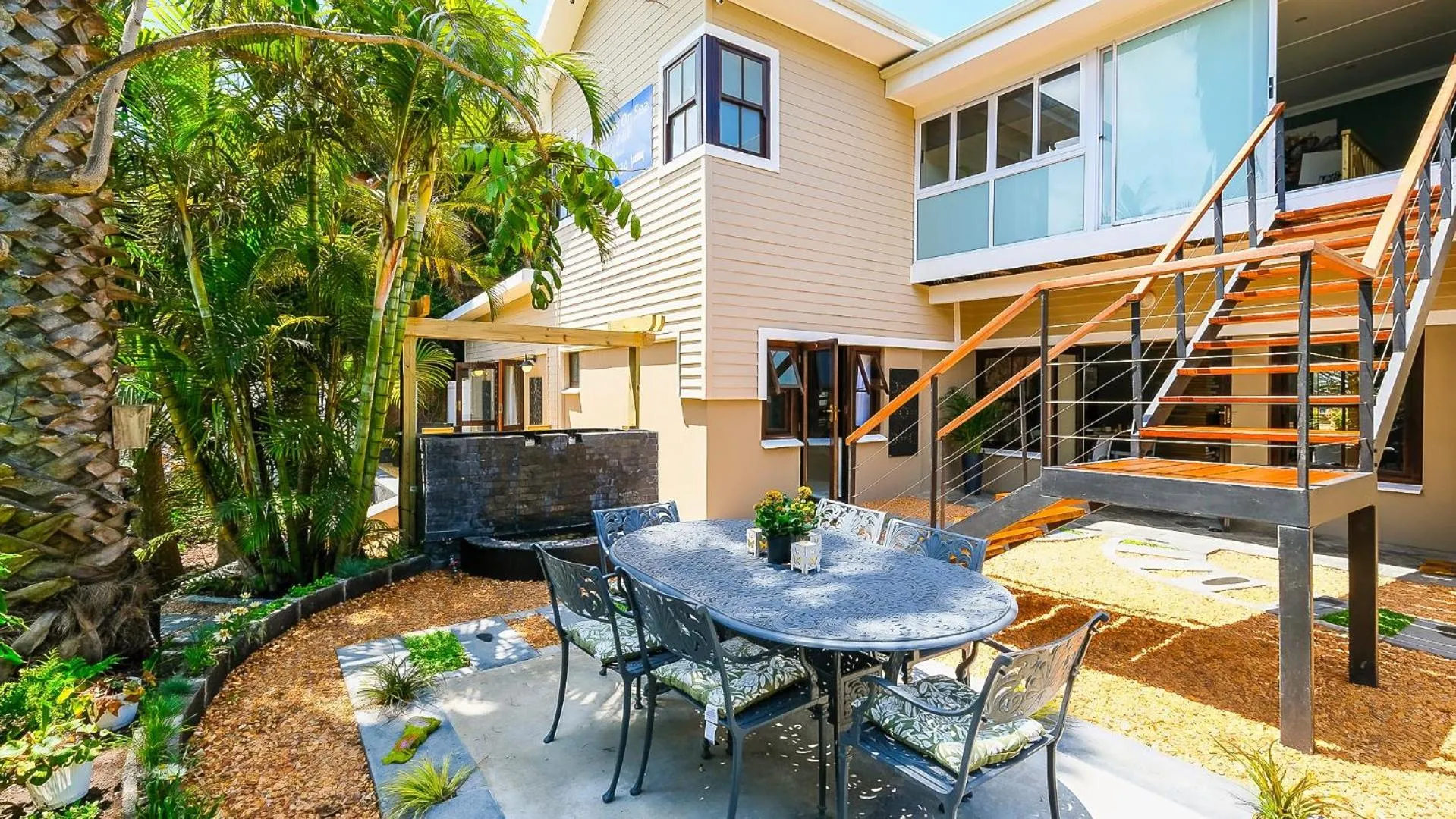 Garden in Wilderness on Sea