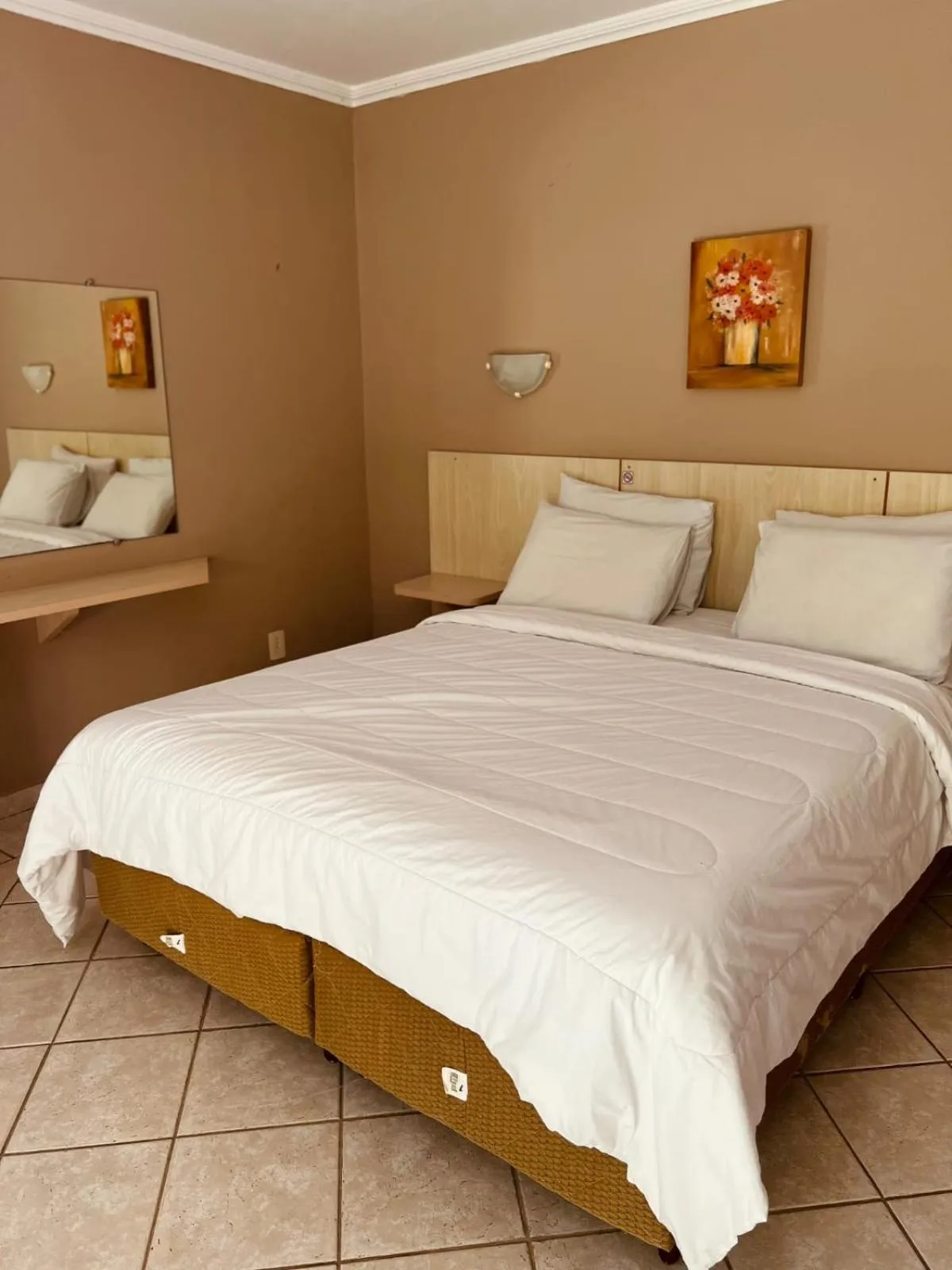 Bed in Vila Francesa Hotel