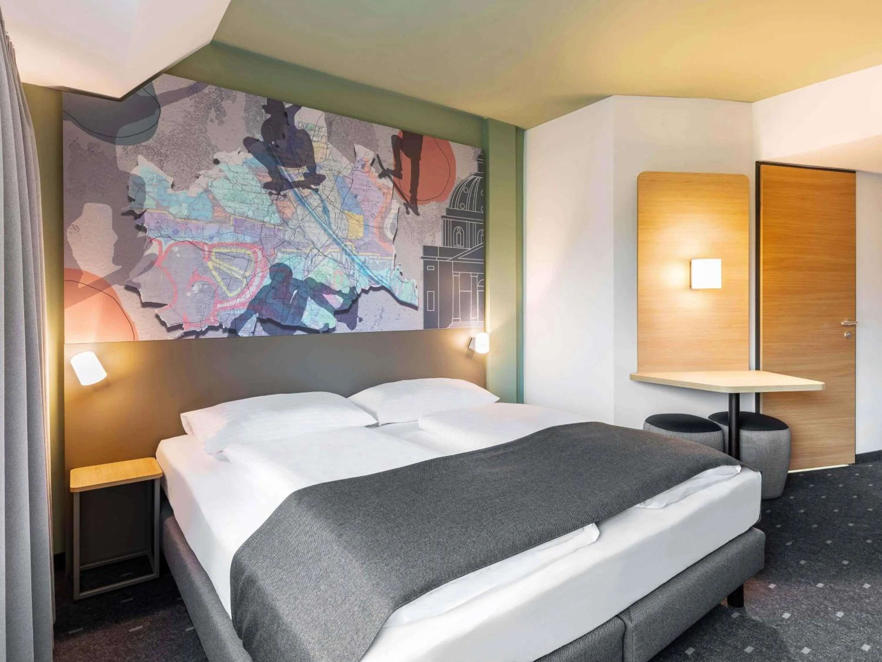 Photo of the whole room, Bed in B&B HOTEL Wien-St-Marx