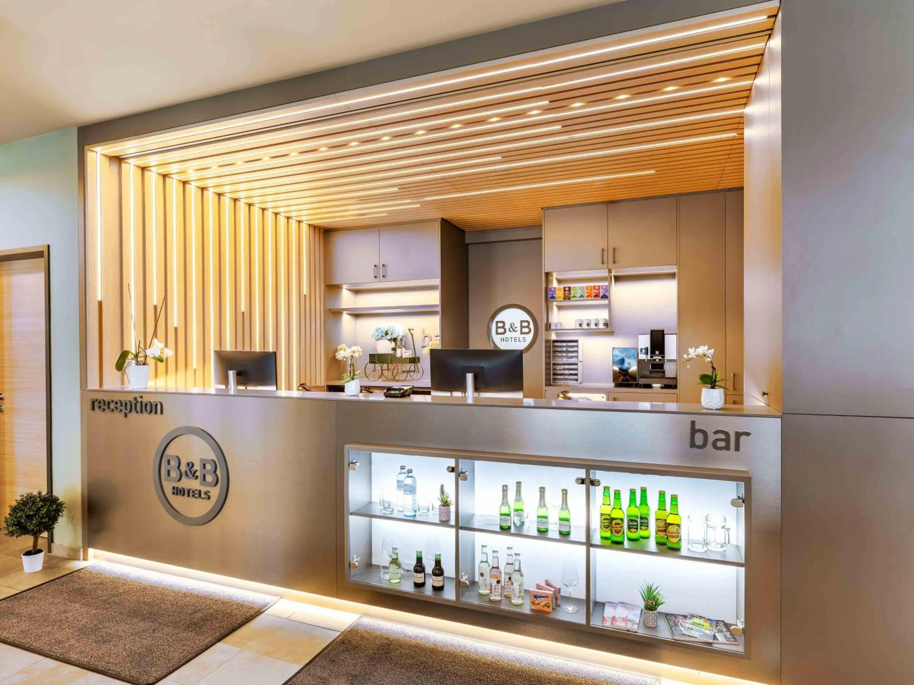 Lobby or reception in B&B HOTEL Wien-St-Marx