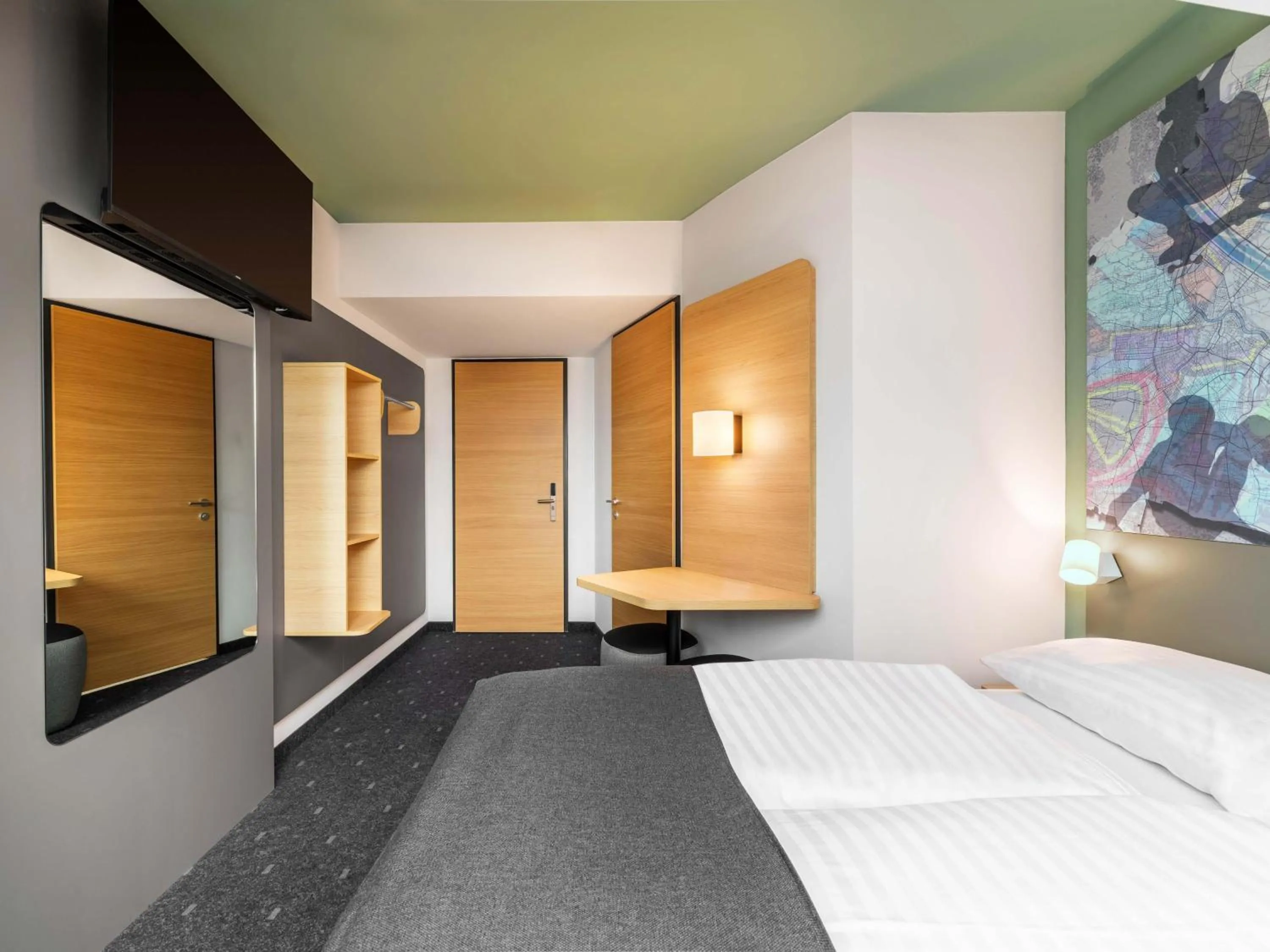 Photo of the whole room, Bed in B&B HOTEL Wien-St-Marx