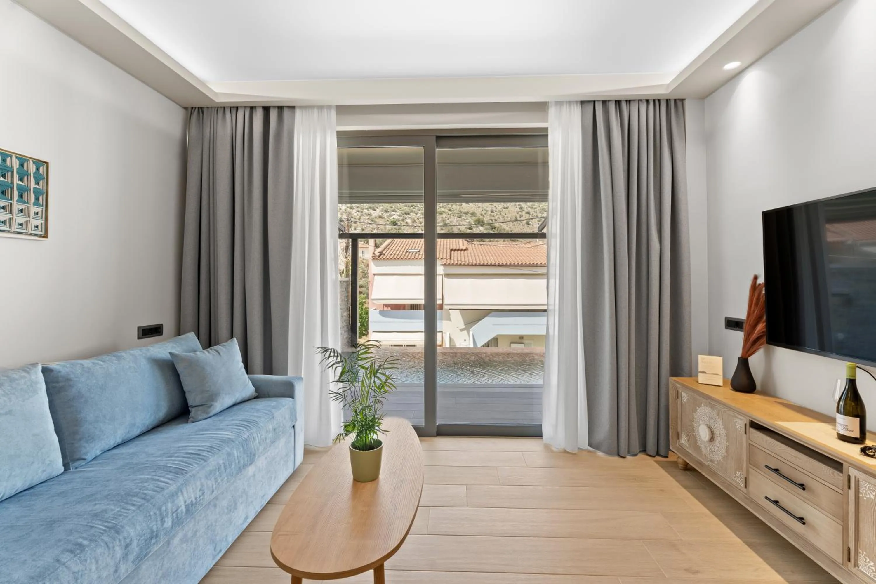 Swimming pool in Ennea Muses Rooms and Suites