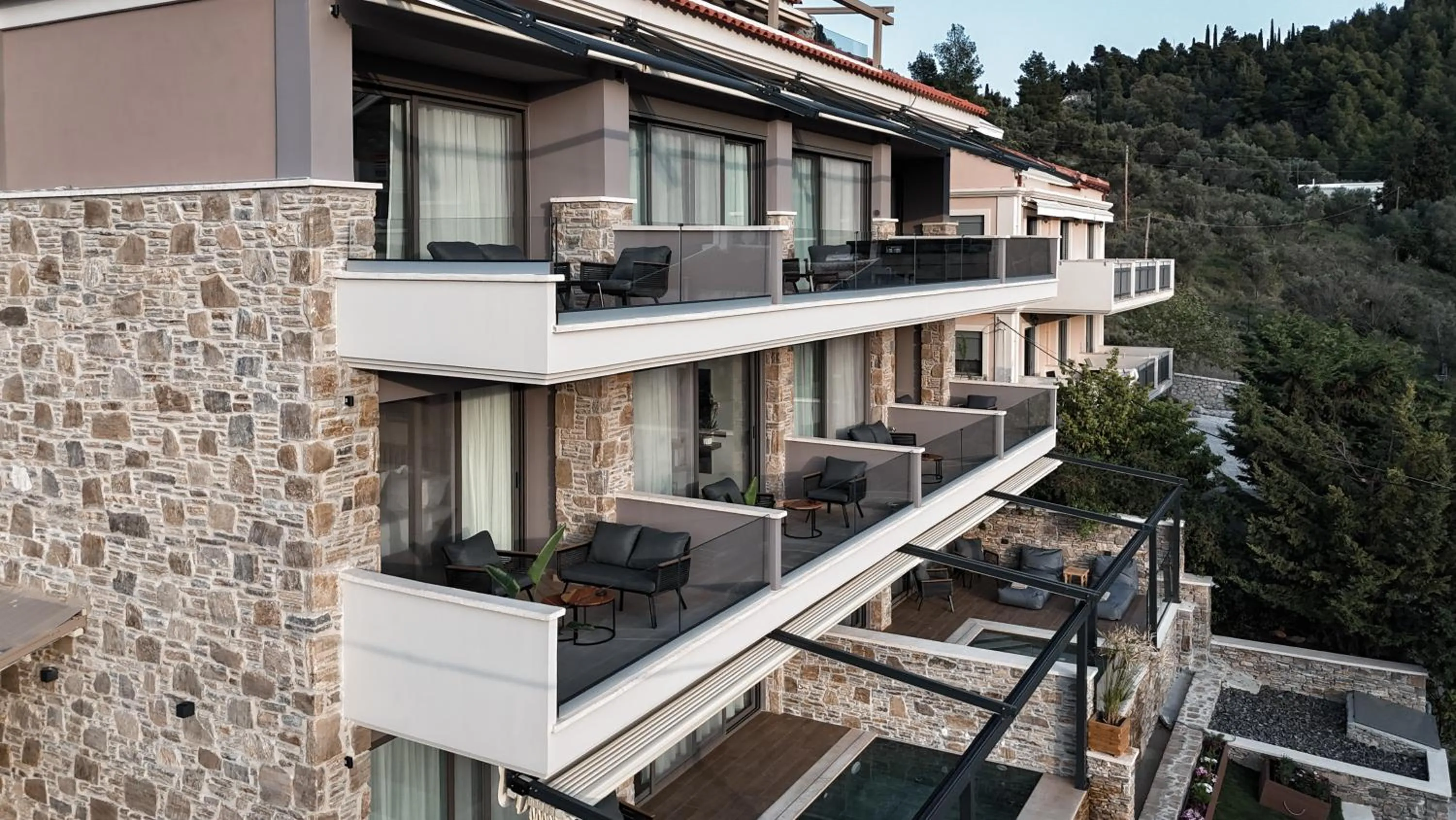 Property building in Ennea Muses Rooms and Suites