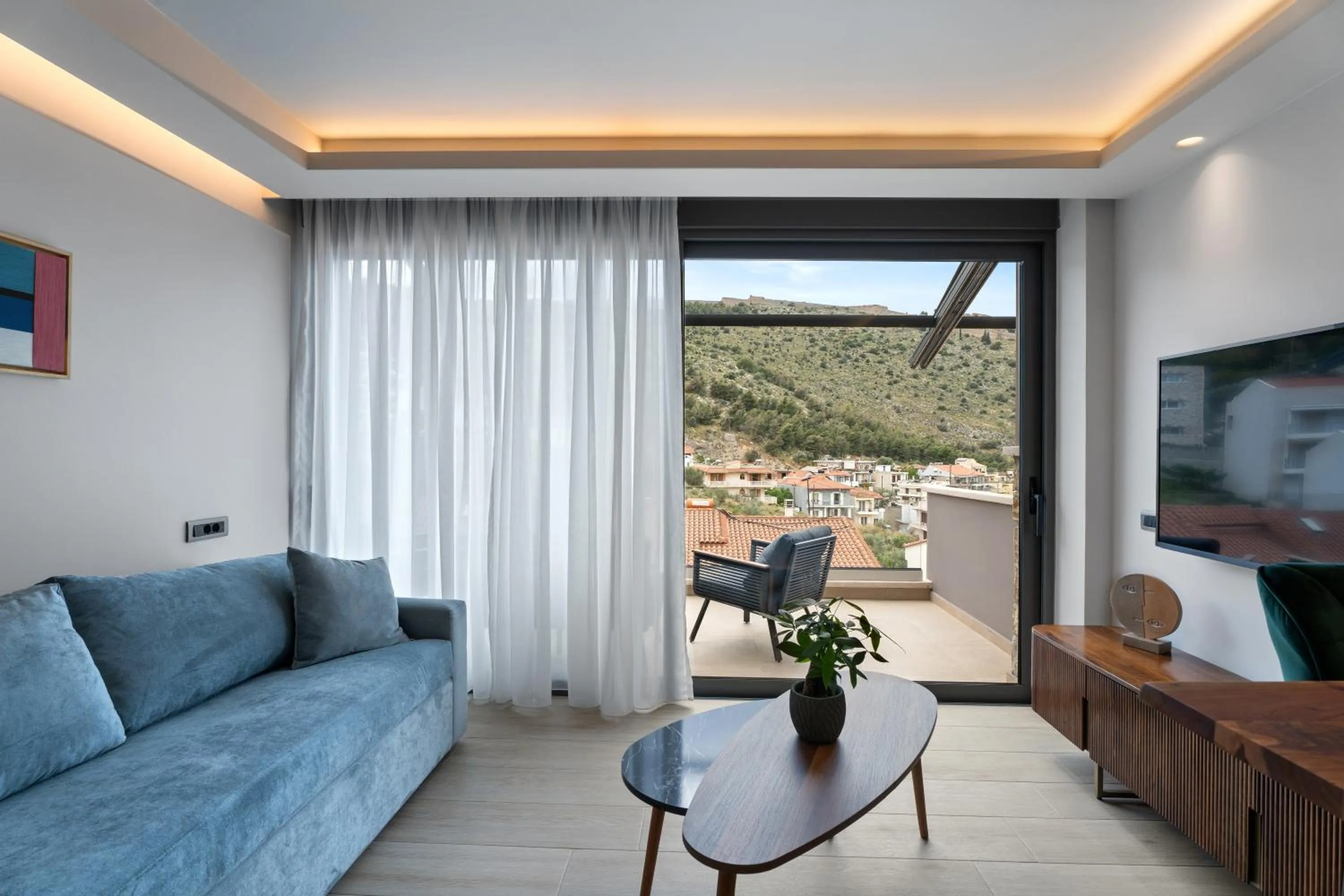 Natural landscape in Ennea Muses Rooms and Suites