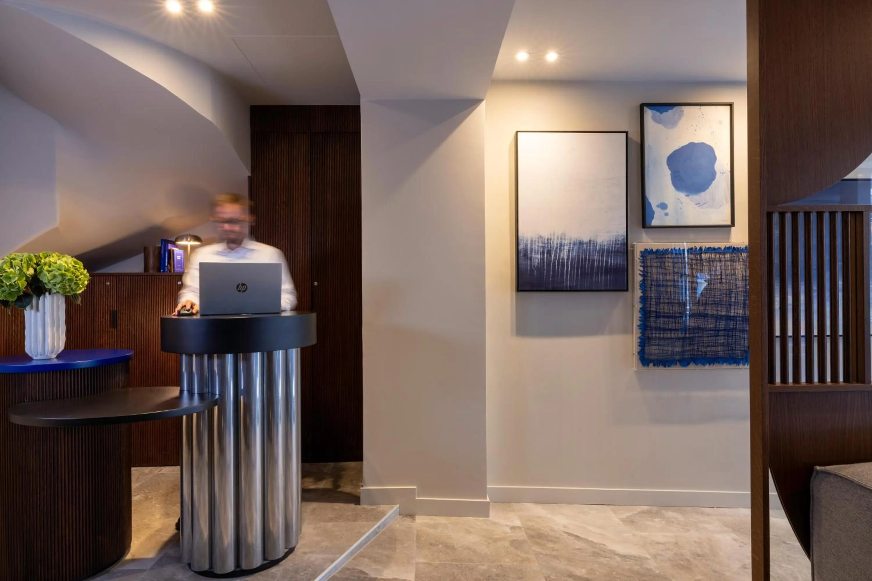 Lobby or reception in Hôtel Gabbie