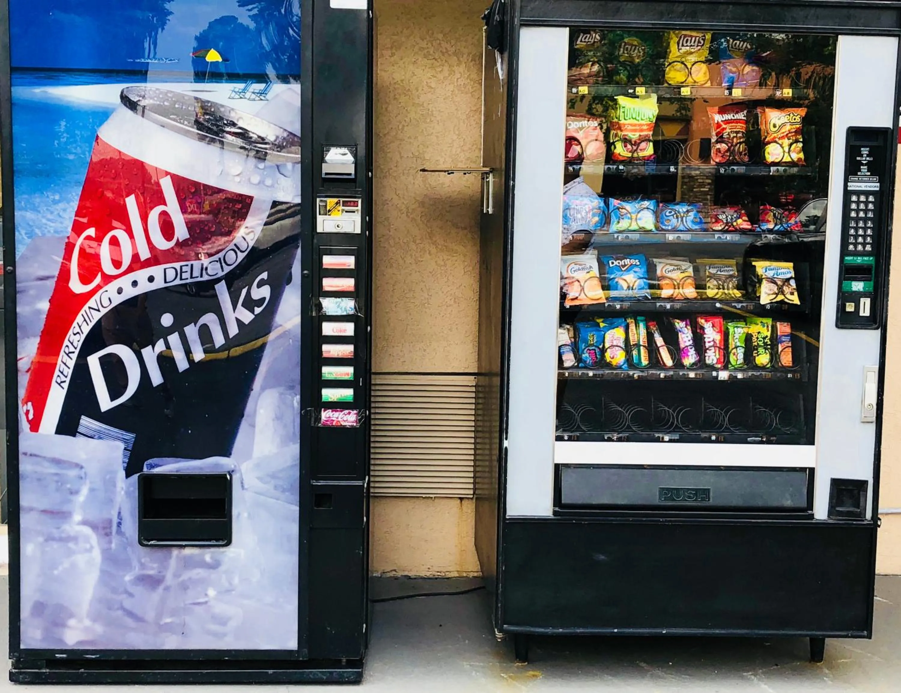 vending machine in Budget Lodge Churchland