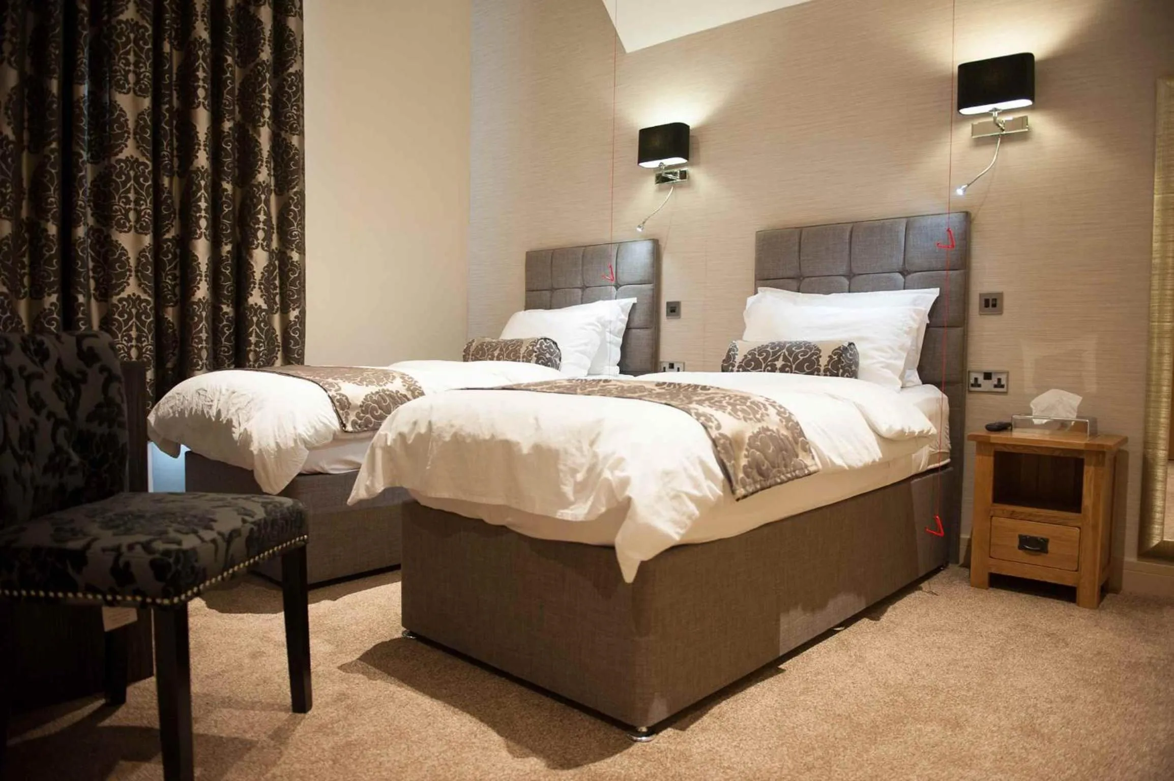 Bed in Hotel Forty One