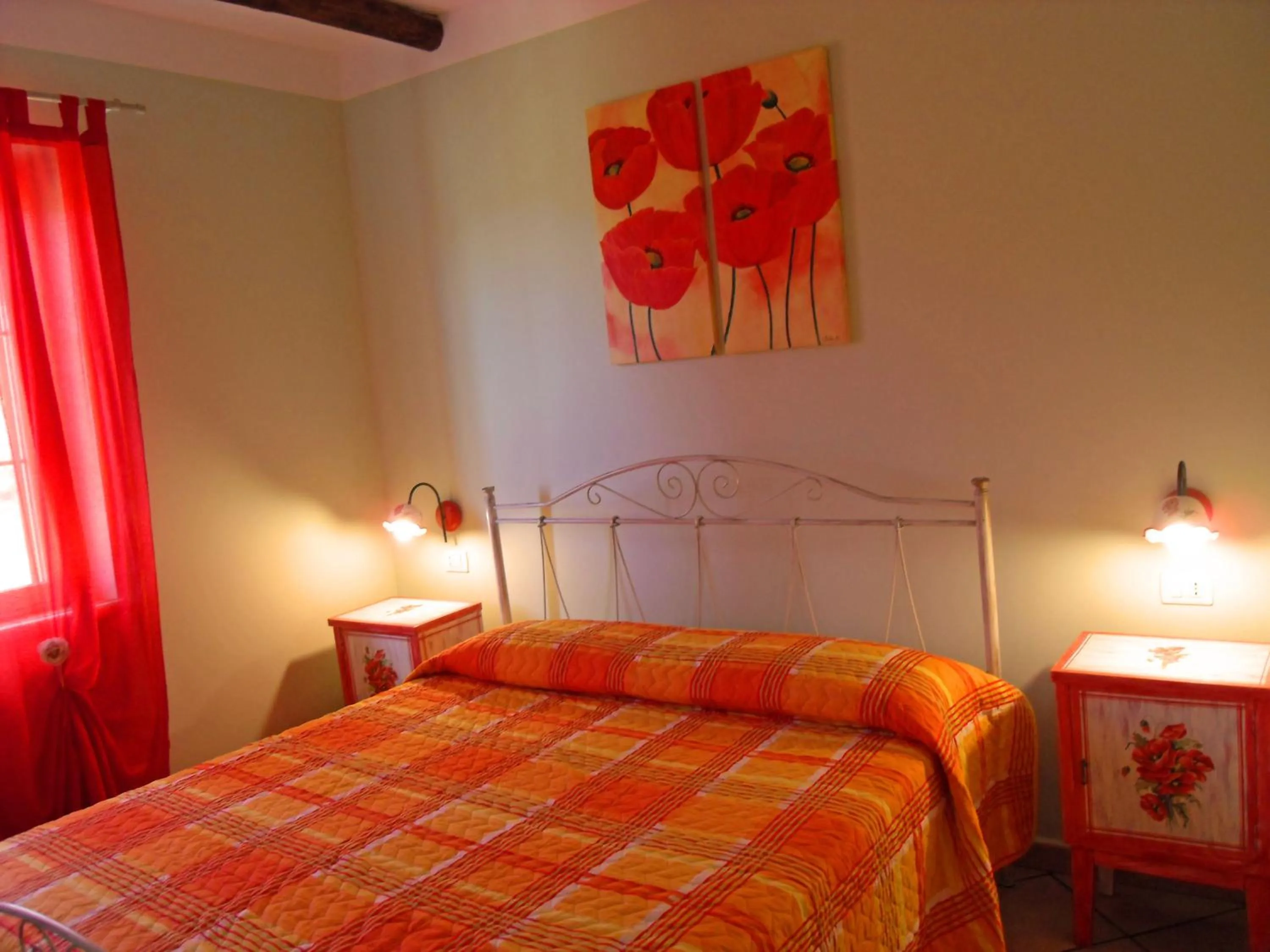 Photo of the whole room, Bed in Villa Mimosa Tropea