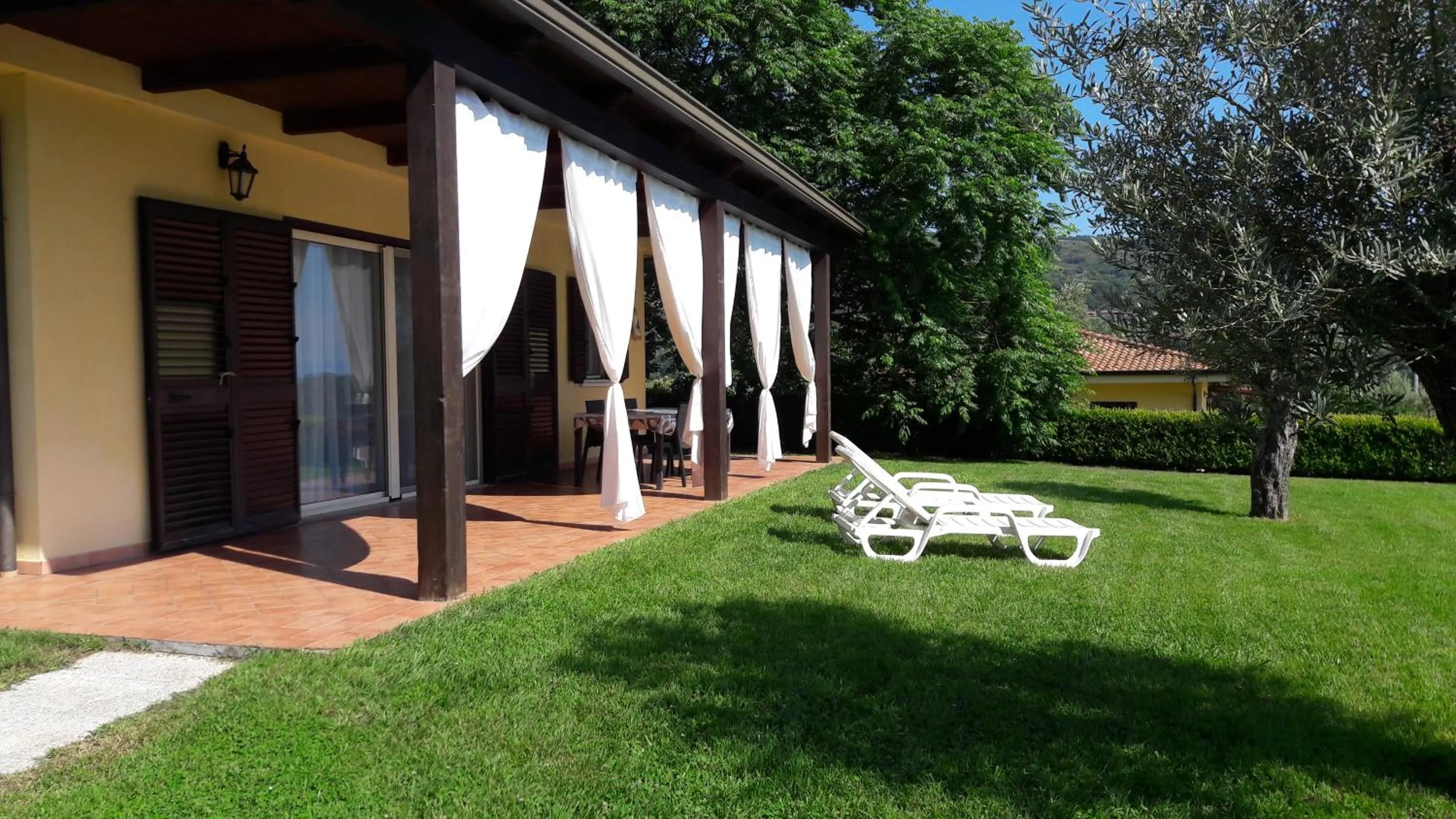 Patio in Villa Mimosa Tropea