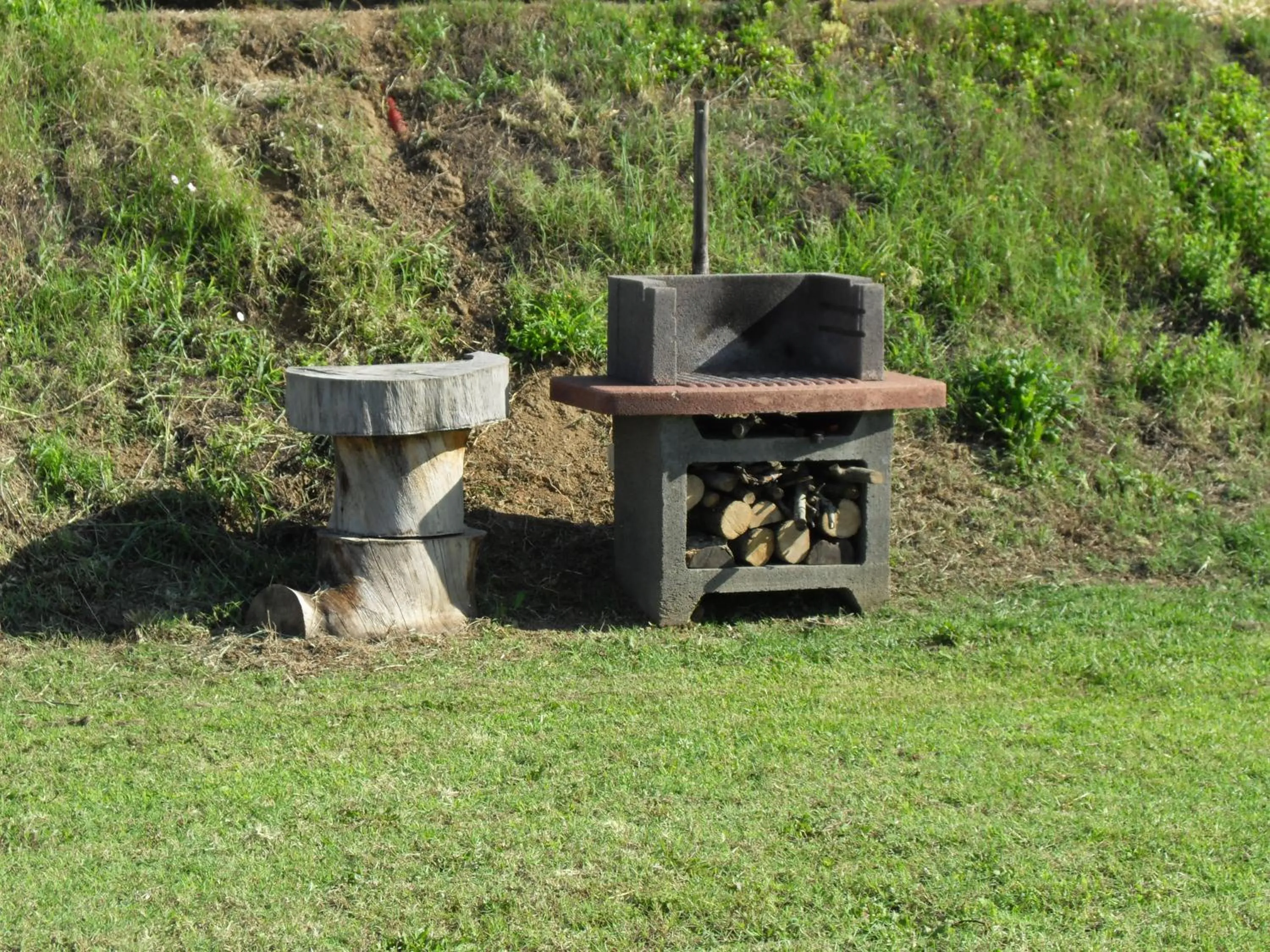 BBQ facilities in Villa Mimosa Tropea