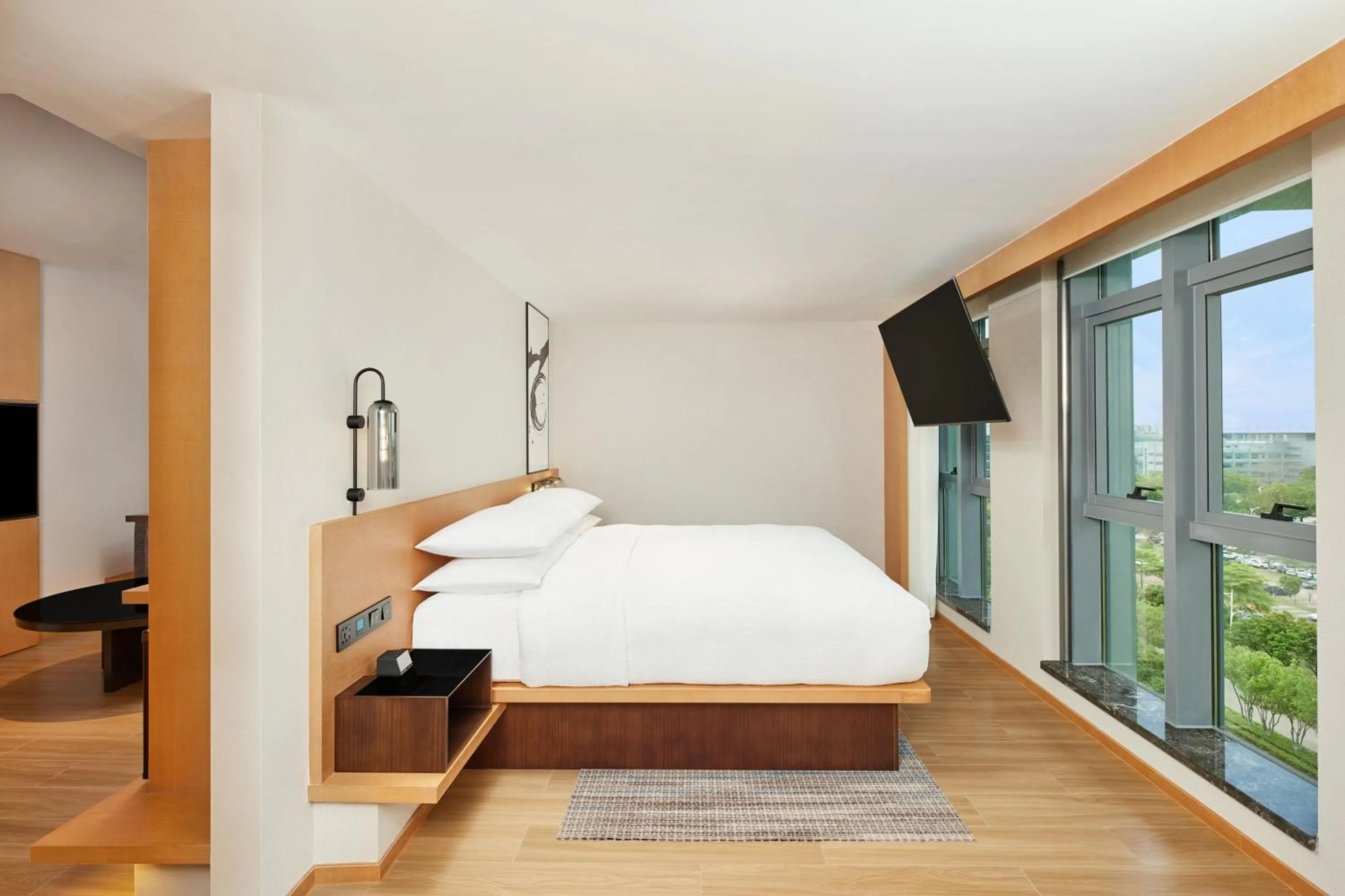 Bedroom, Bed in Fairfield by Marriott Guangzhou Konggang