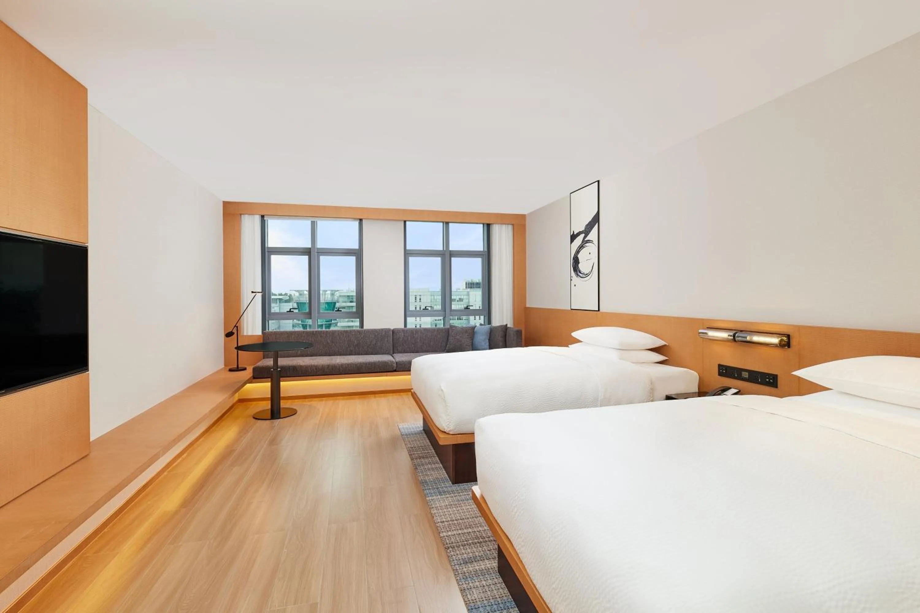 Photo of the whole room, Bed in Fairfield by Marriott Guangzhou Konggang