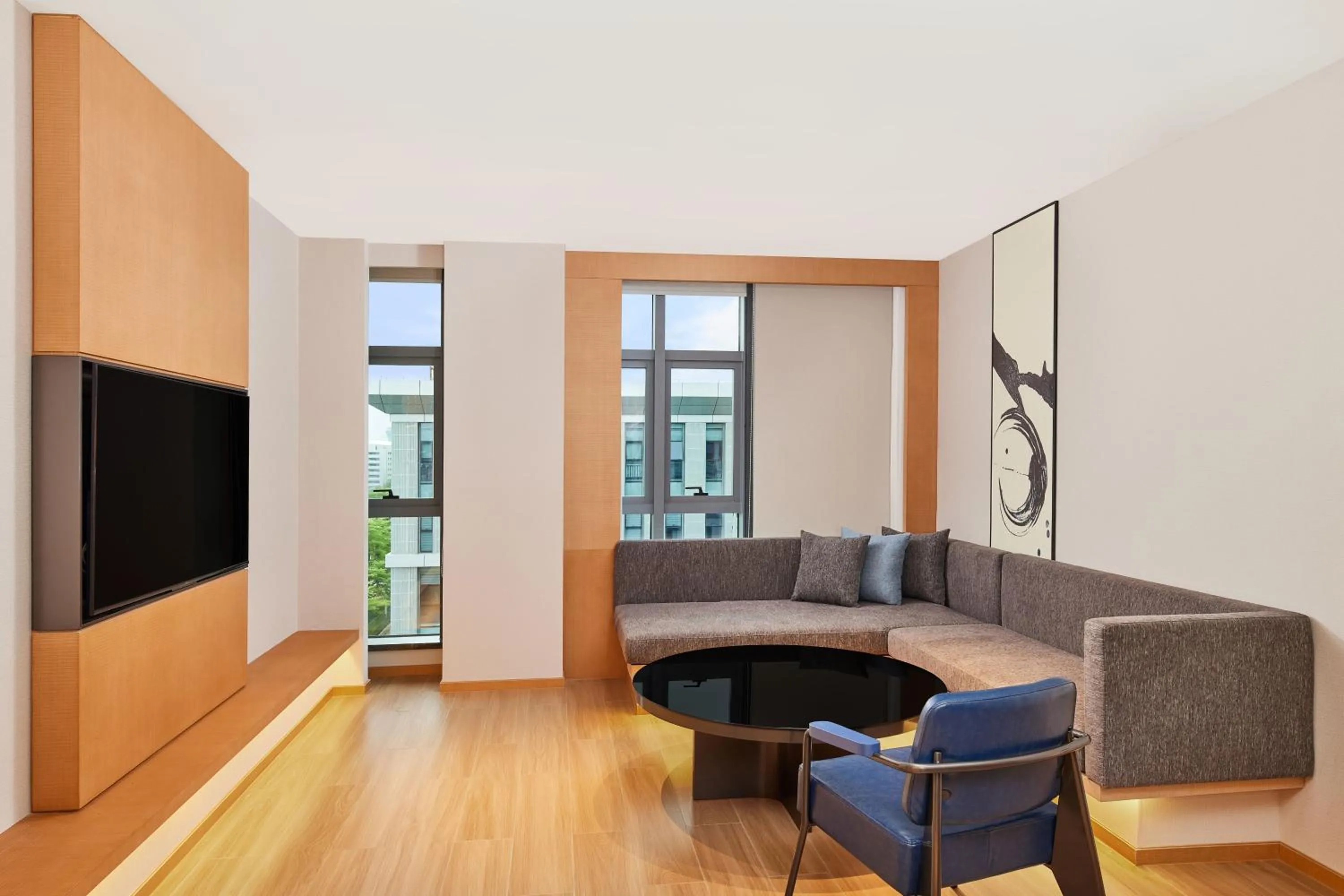 Living room in Fairfield by Marriott Guangzhou Konggang