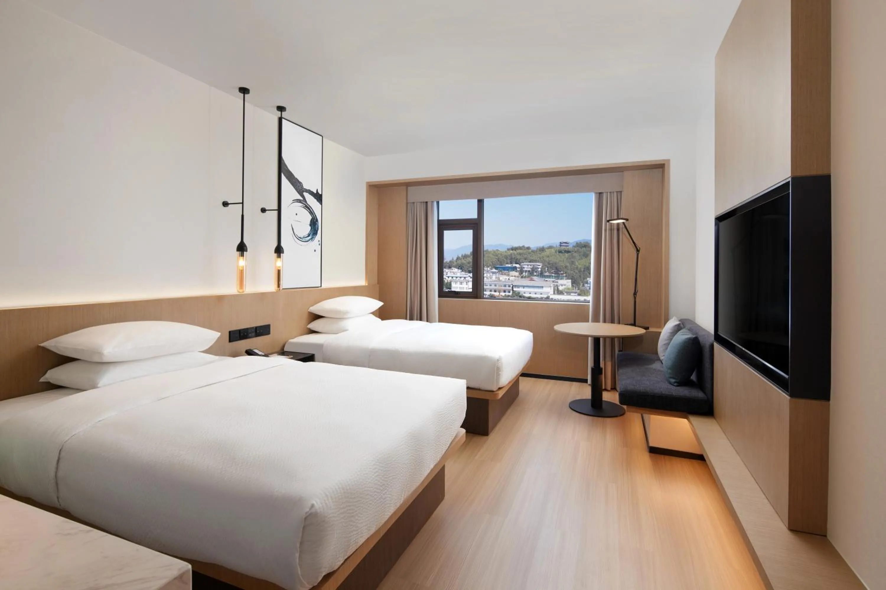 Photo of the whole room, Bed in Fairfield by Marriott Lijiang Ancient Town