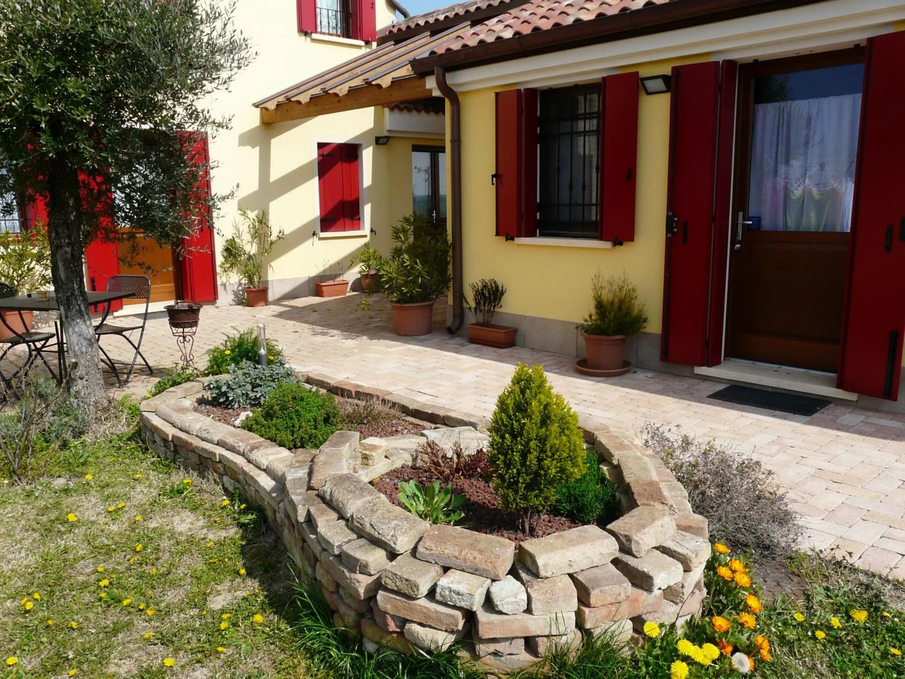 Garden in B&B LA Garzetta