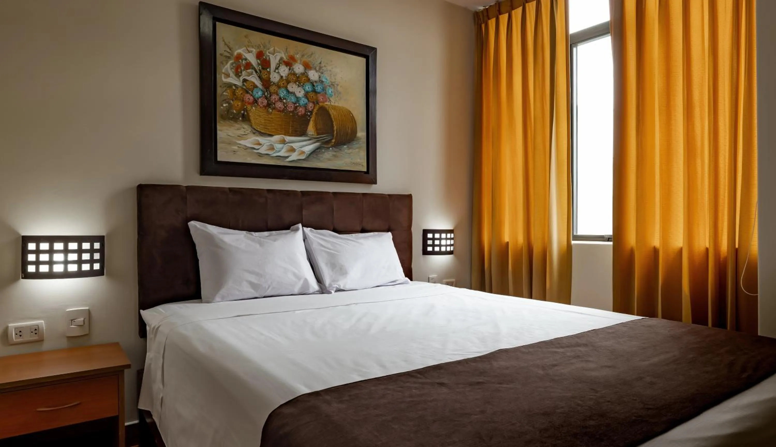 Bed in Hotel Rio Blanco