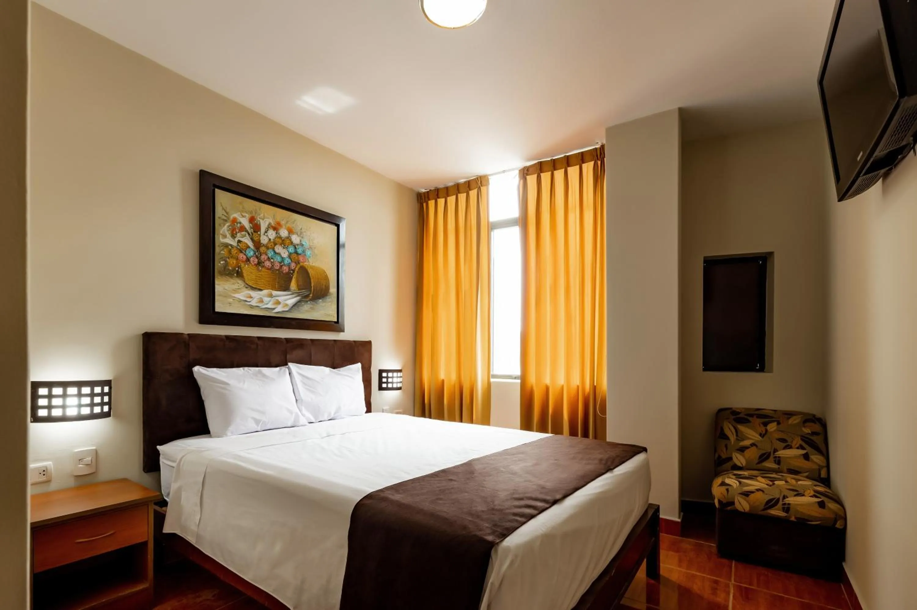 Bed in Hotel Rio Blanco