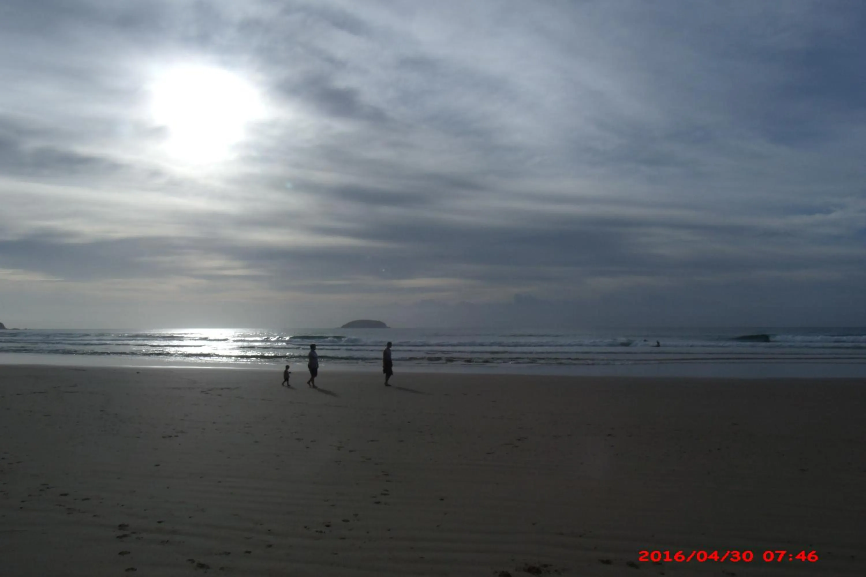 Beach in Emerald Tropical Palms B & B