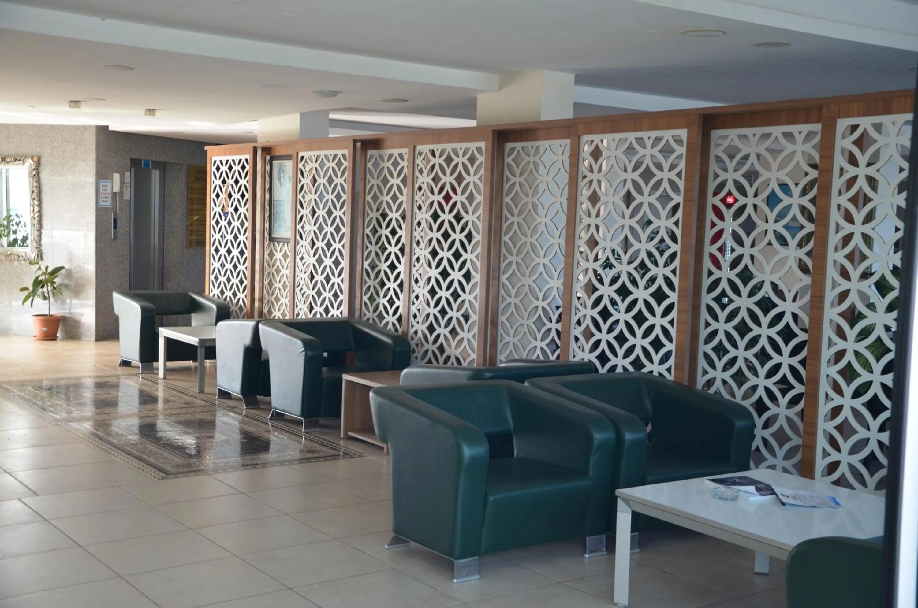 Lobby or reception in Denizkumu Hotel