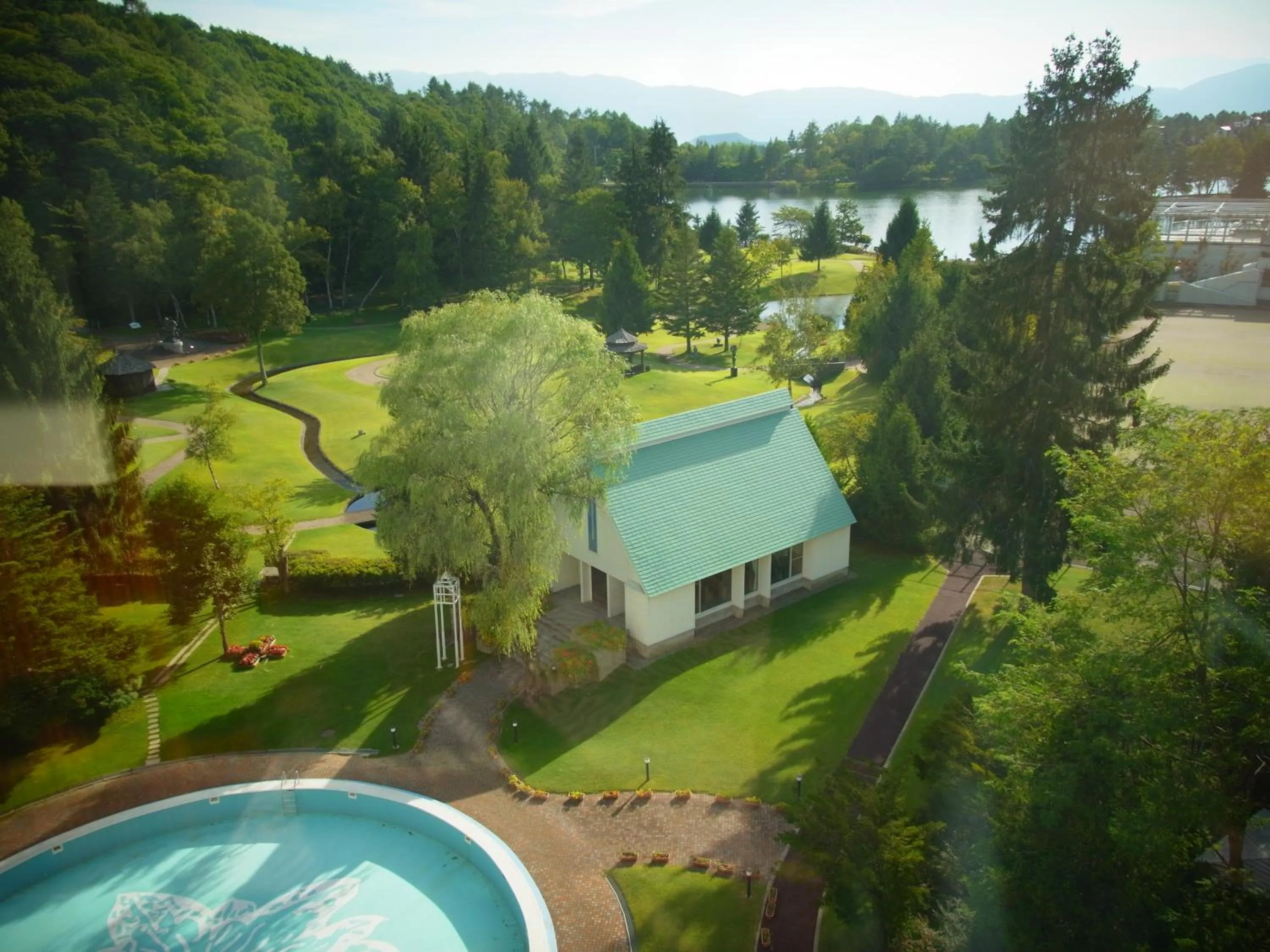 Garden in Resort Hotel Tateshina