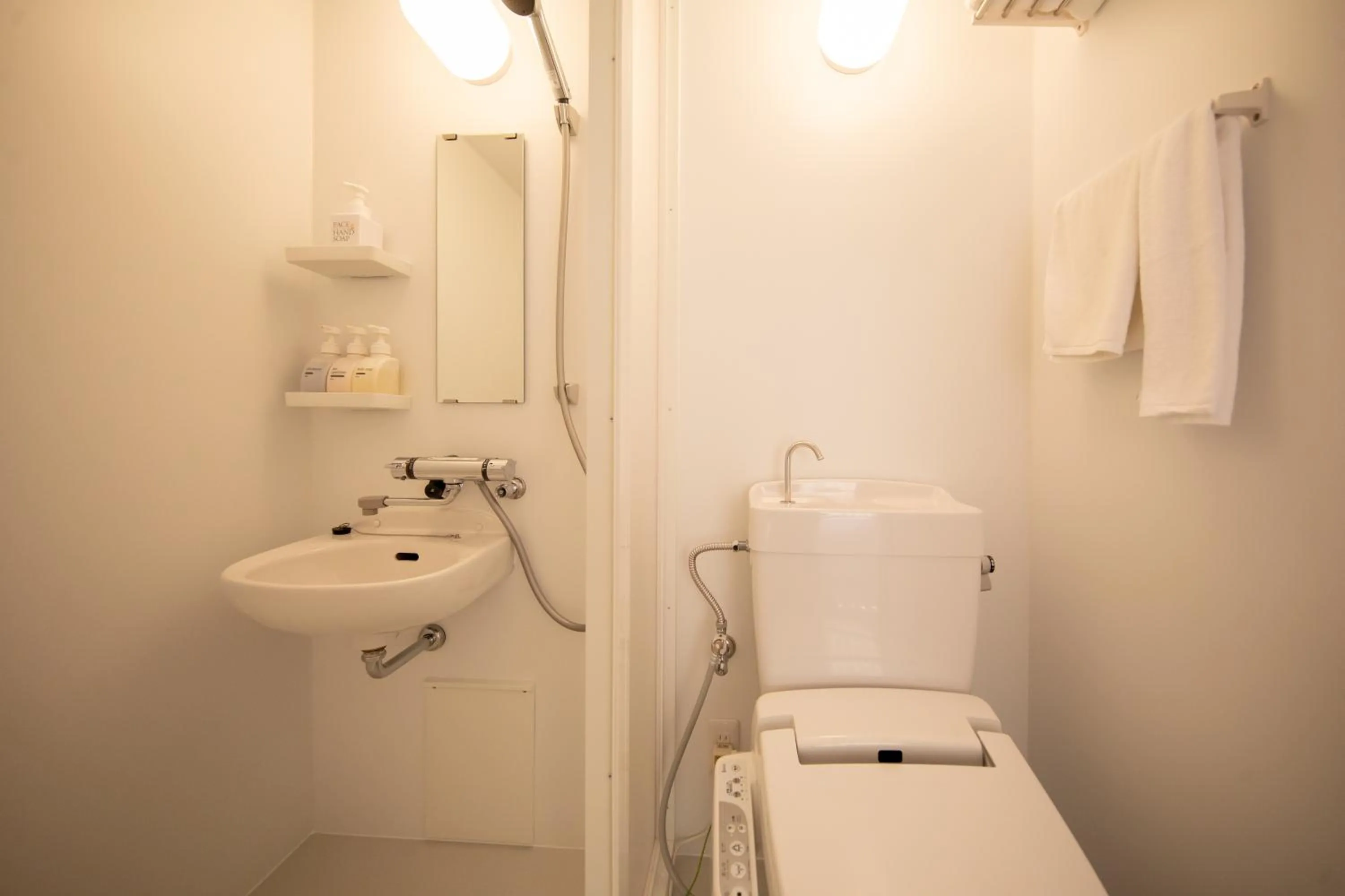 Shower in Resort Hotel Tateshina