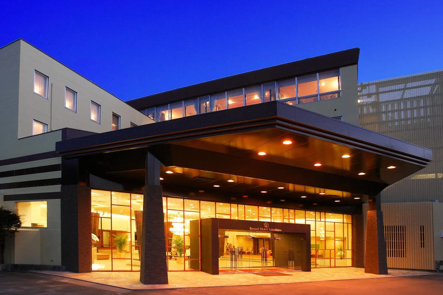 Facade/entrance in Resort Hotel Tateshina