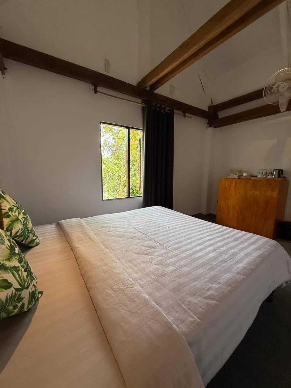 Bed in Ganesha Kampot Resort