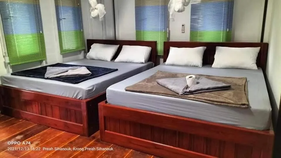 Bed in White Rose Guesthouse