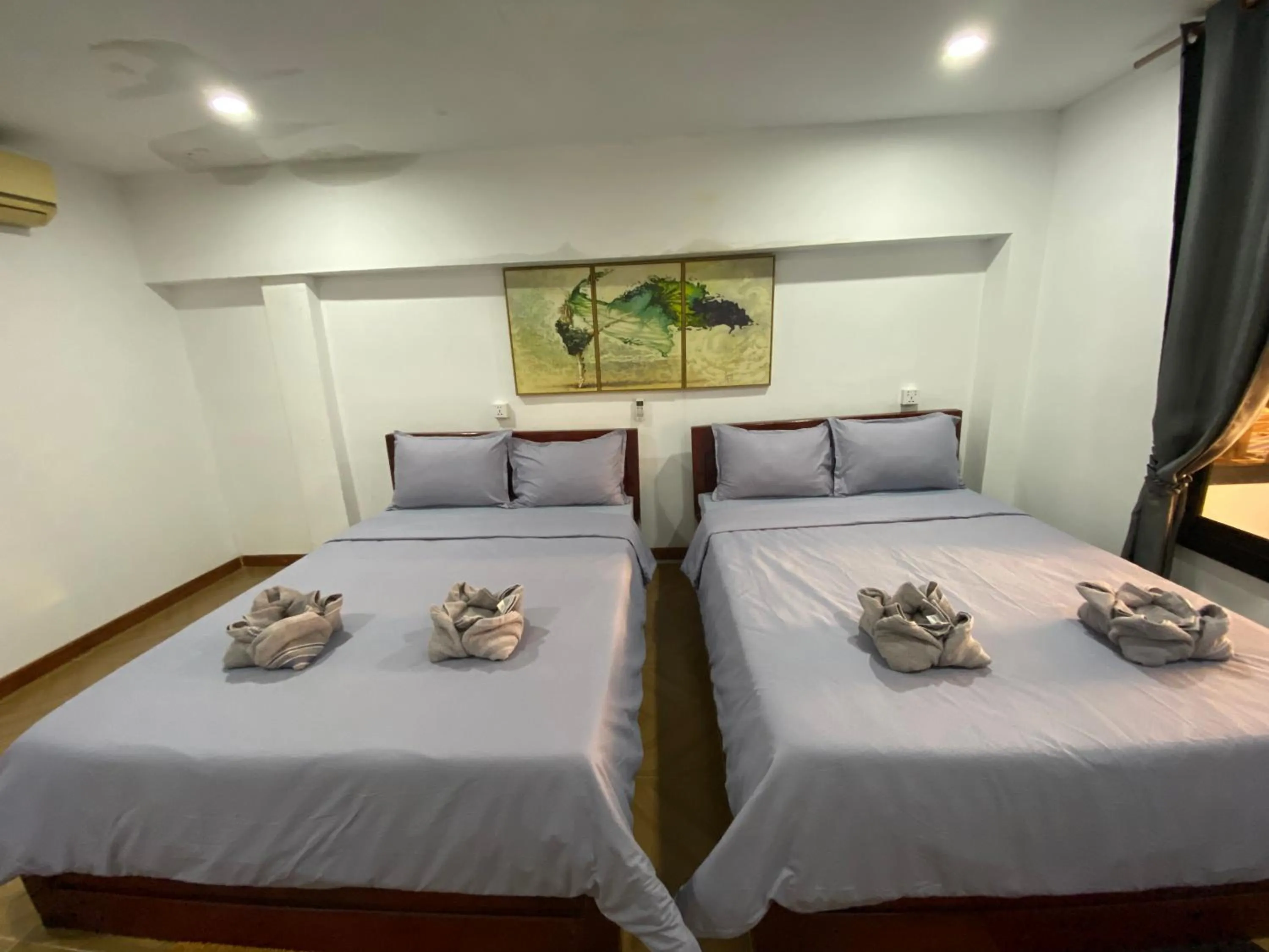 Bed in White Rose Guesthouse