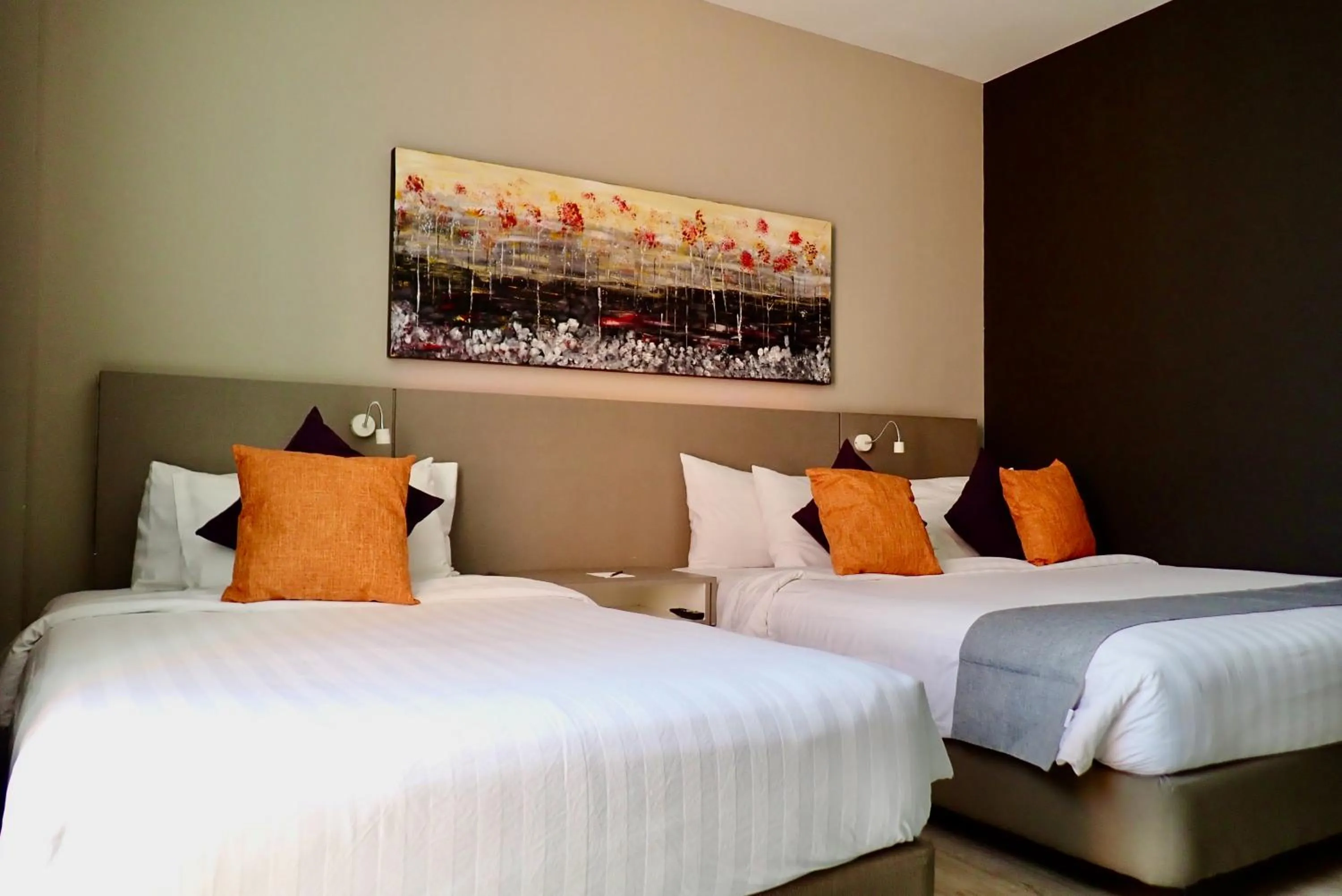 Bed in Qliq Damansara Hotel
