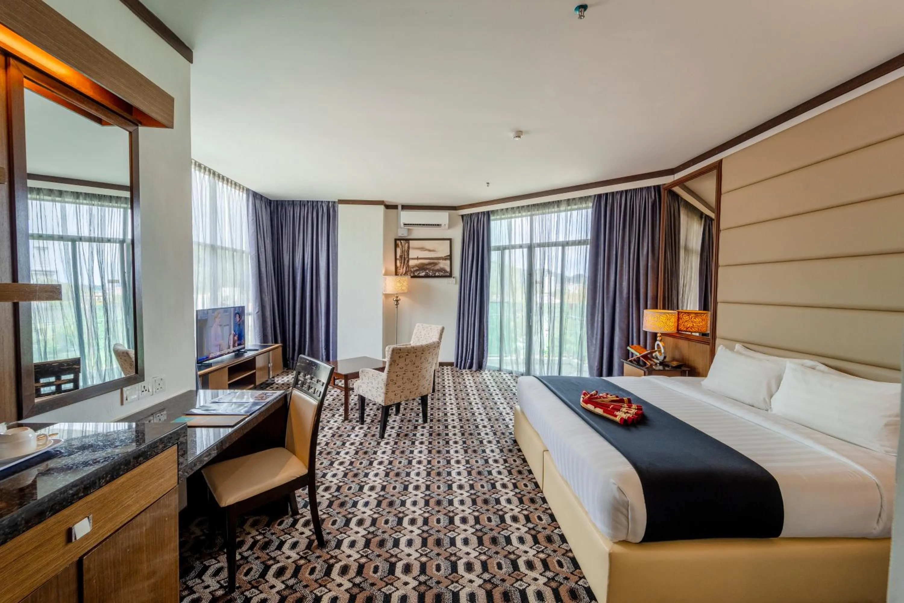 Bed in Adya Hotel Kuah Langkawi