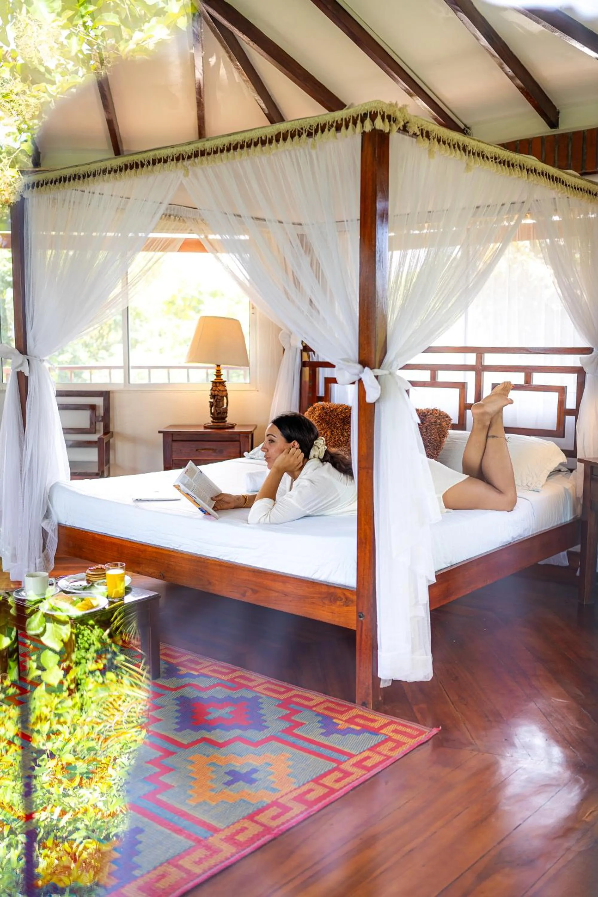 Bedroom, Bed in Villa Maria Tayrona, Jungle and Sea Experience