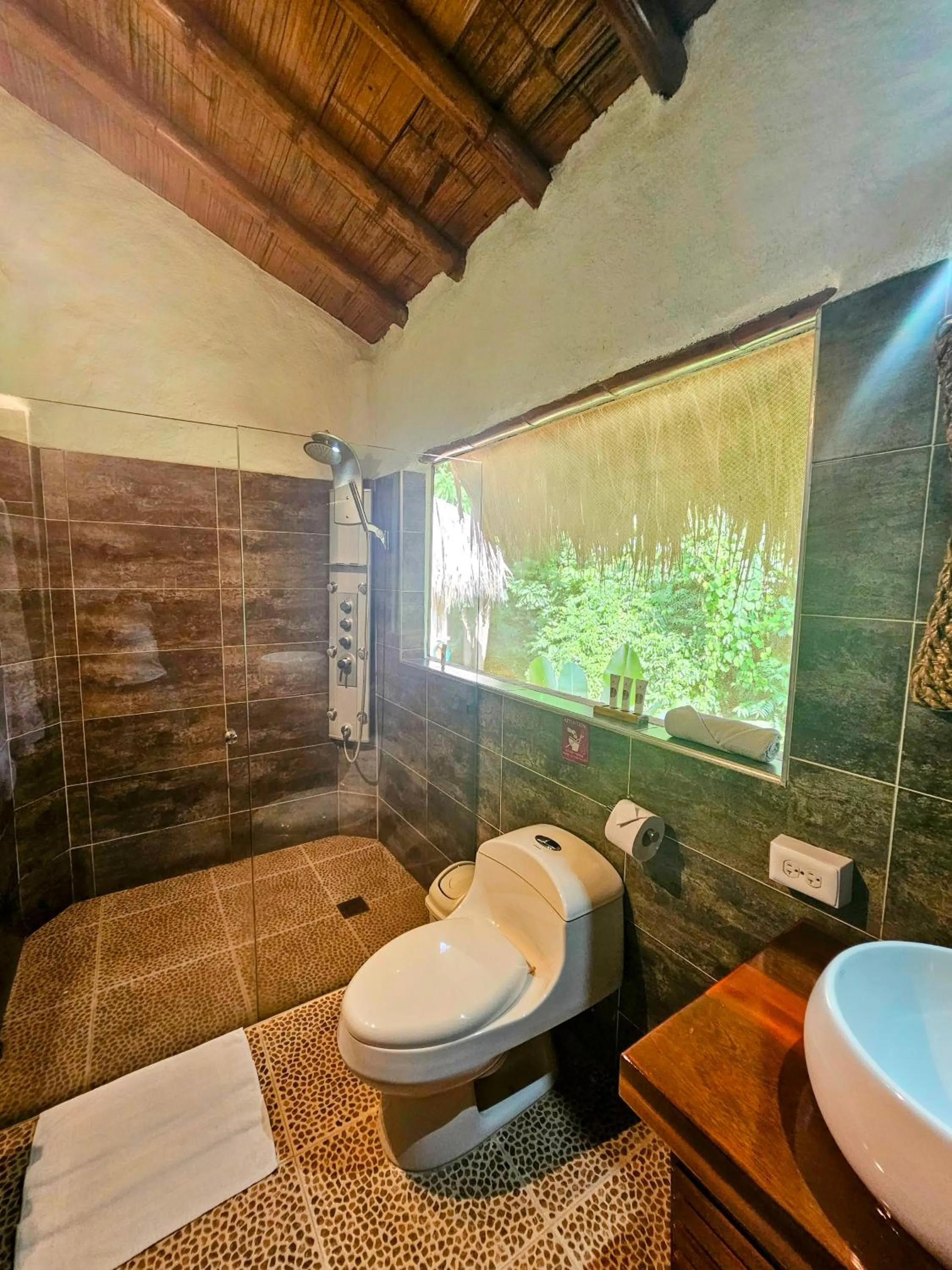 Shower in Villa Maria Tayrona, Jungle and Sea Experience