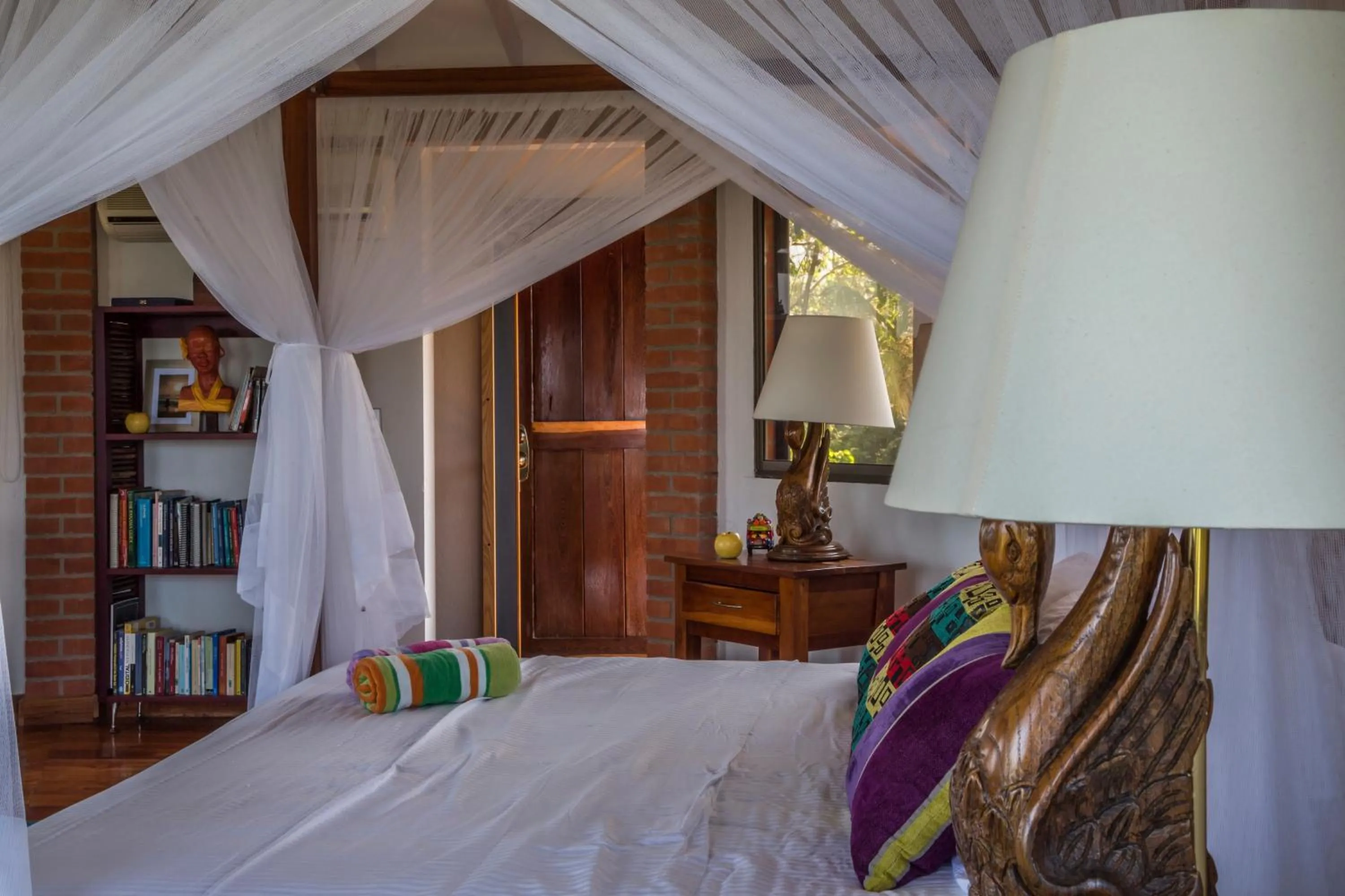 Bed in Villa Maria Tayrona, Jungle and Sea Experience