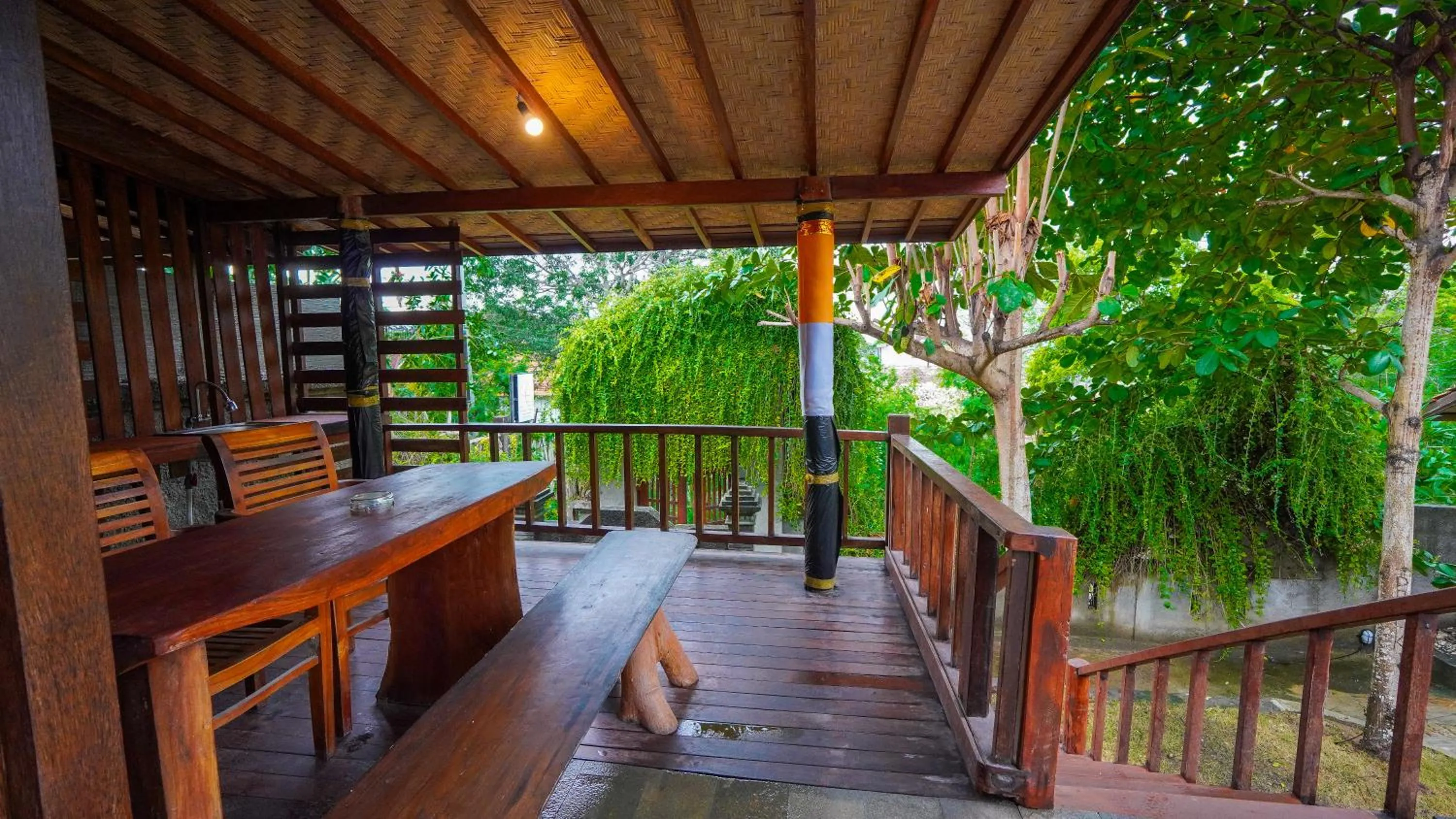 Balcony/Terrace in Darsan Lembongan Boutique Cottage