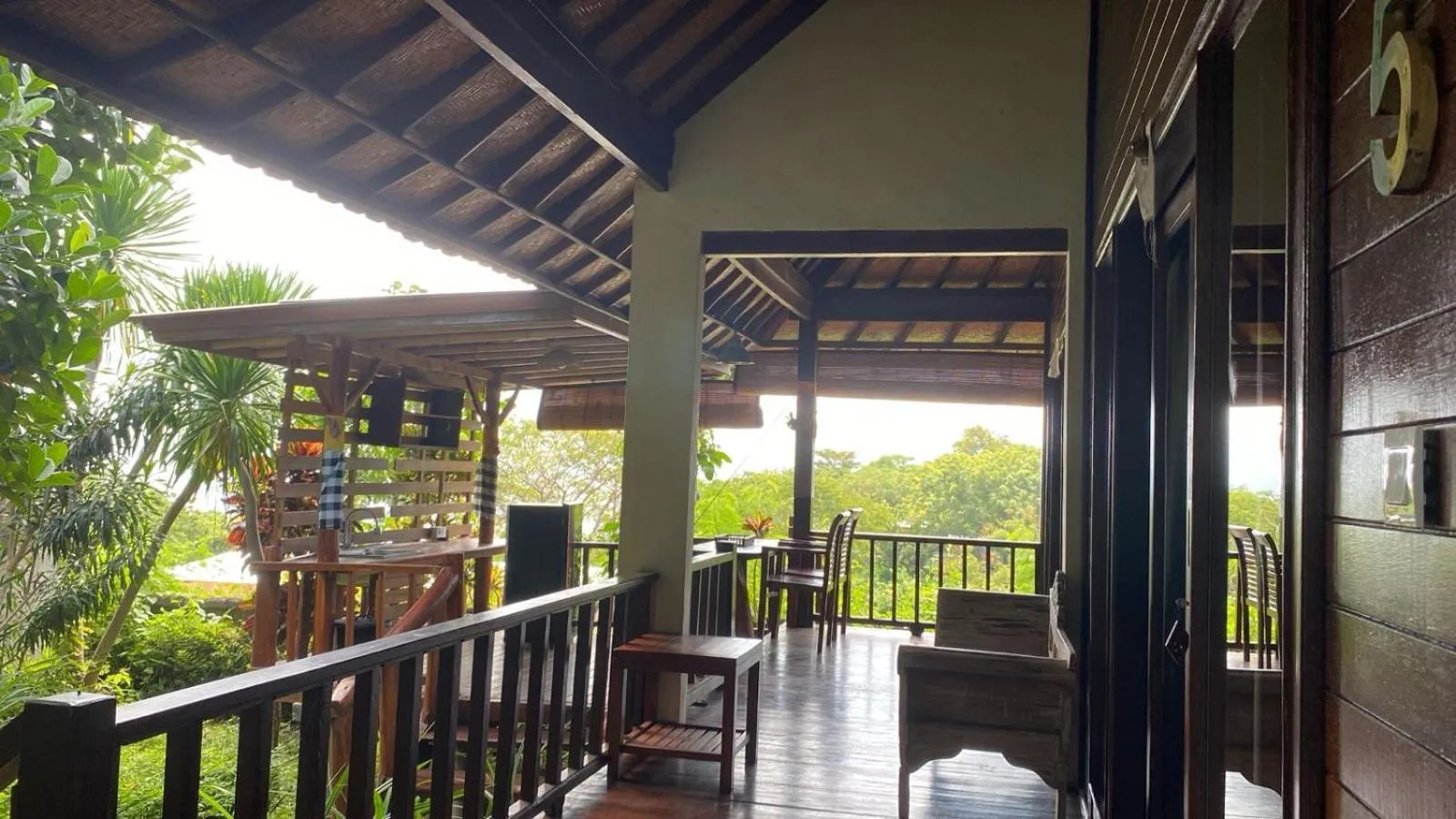 Balcony/Terrace in Darsan Lembongan Boutique Cottage