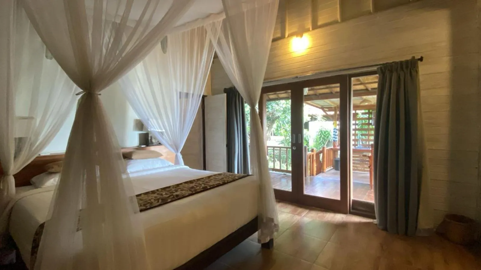 Bed in Darsan Lembongan Boutique Cottage