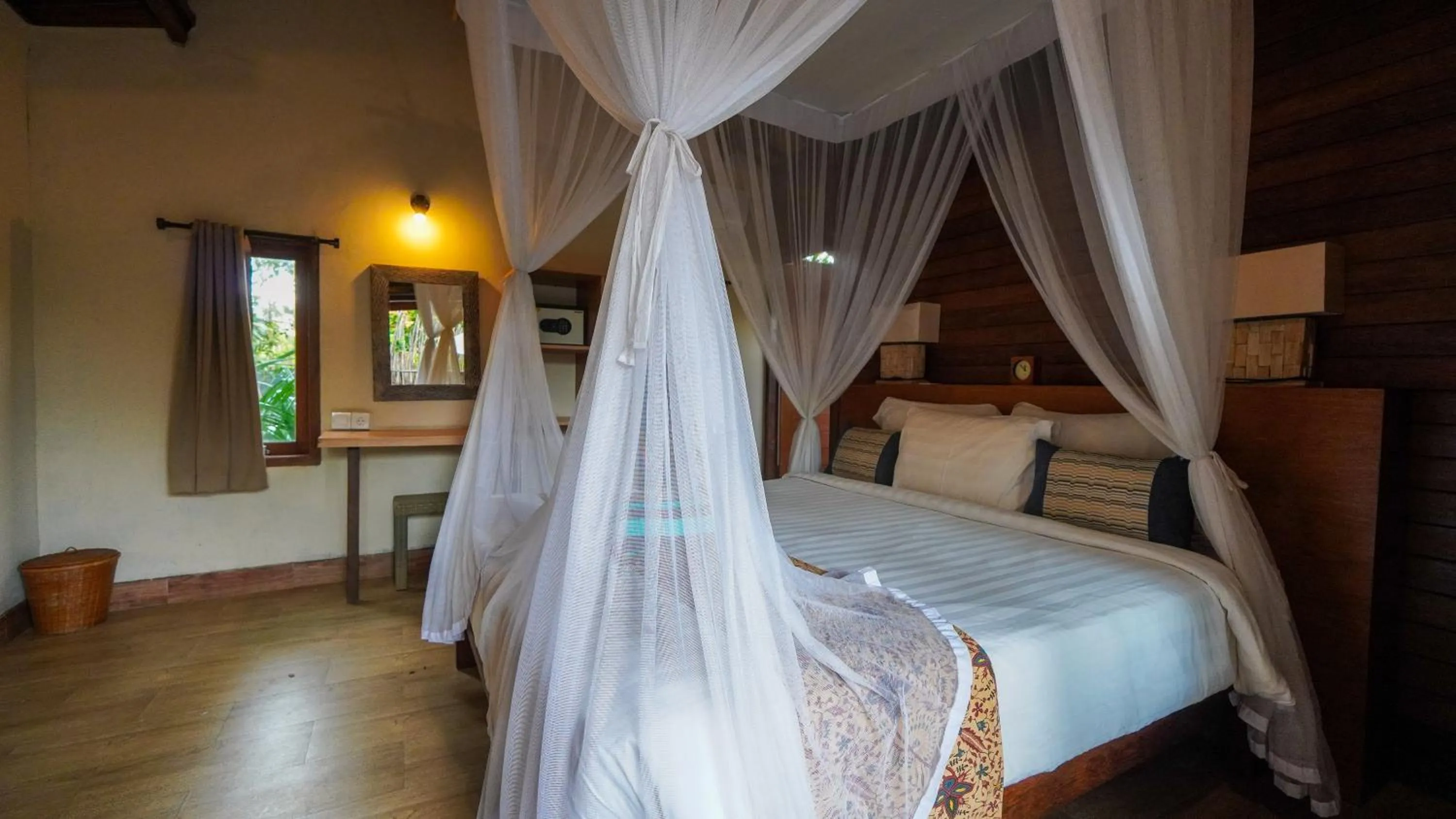Bed in Darsan Lembongan Boutique Cottage