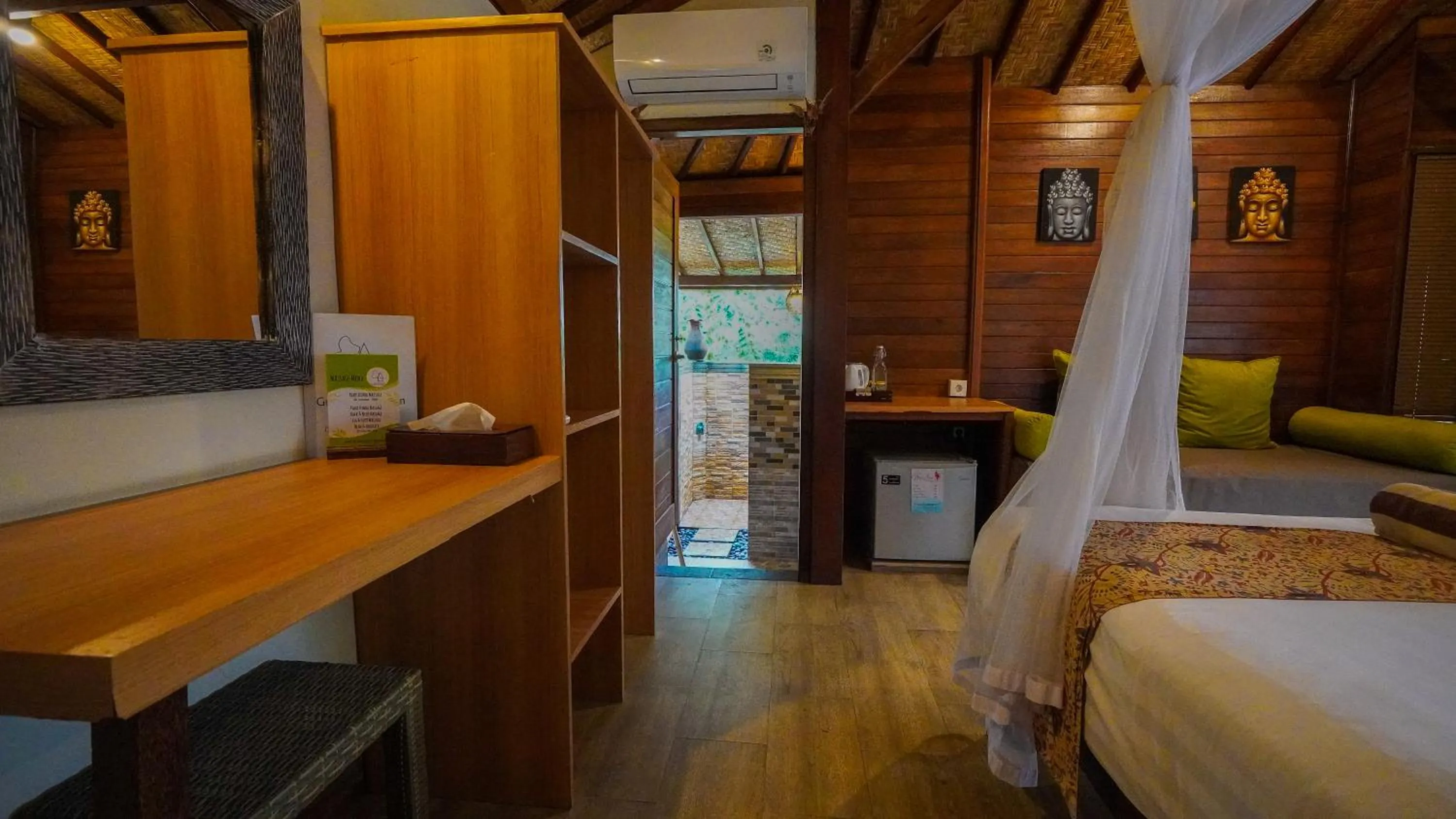 Bed in Darsan Lembongan Boutique Cottage