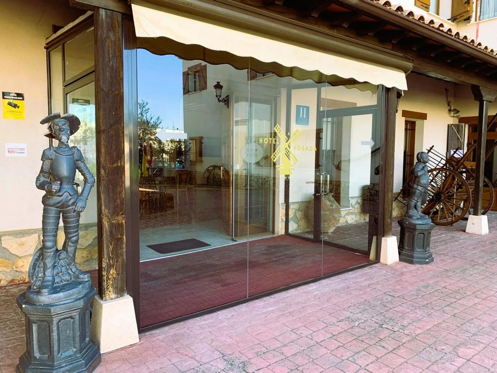 Property building in Hotel A Posada