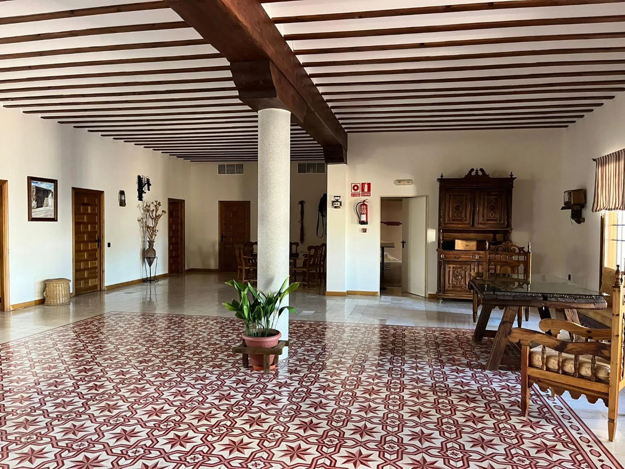 Lobby or reception in Hotel A Posada