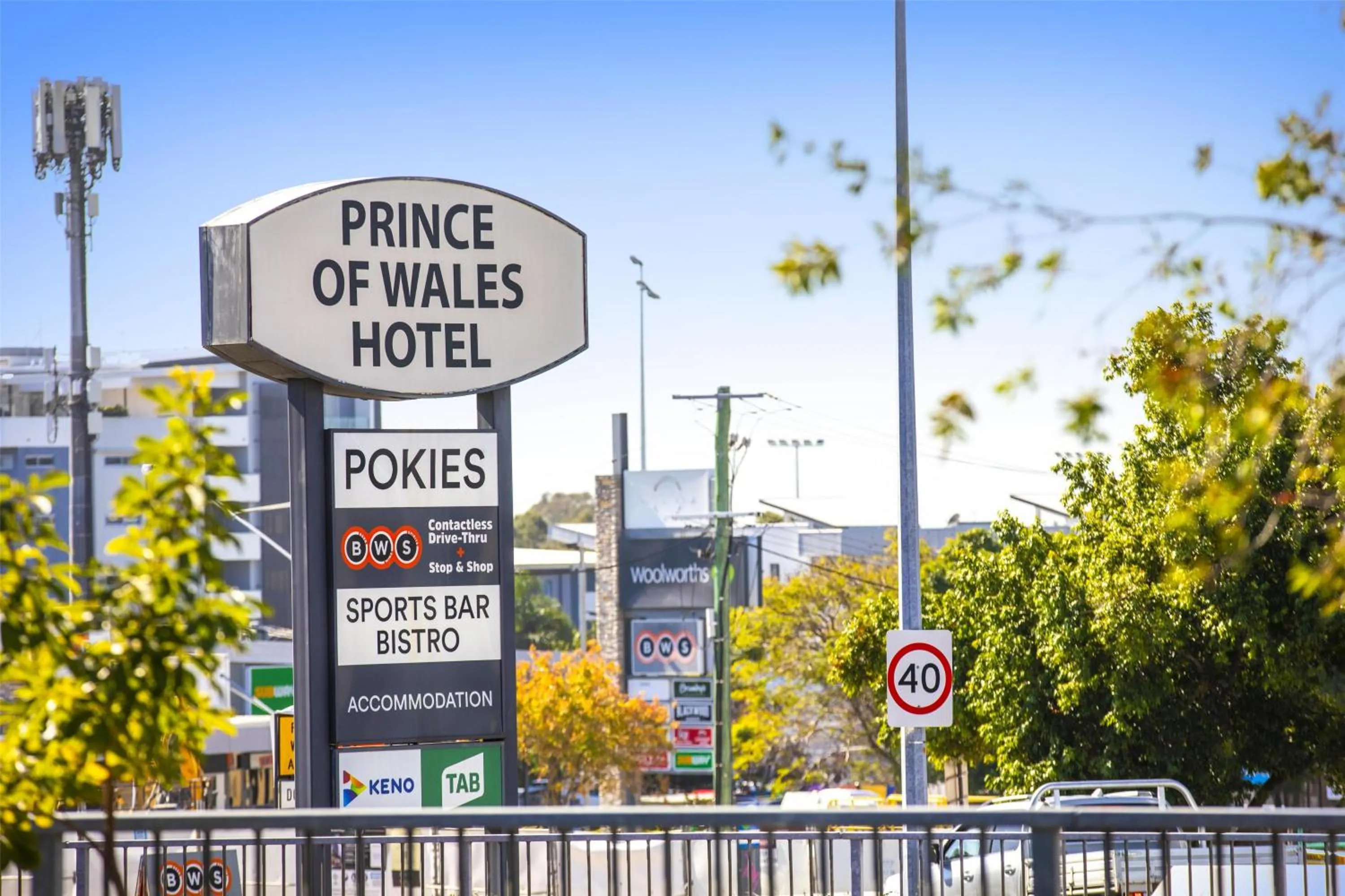 Property logo or sign in Nightcap at Prince of Wales Hotel