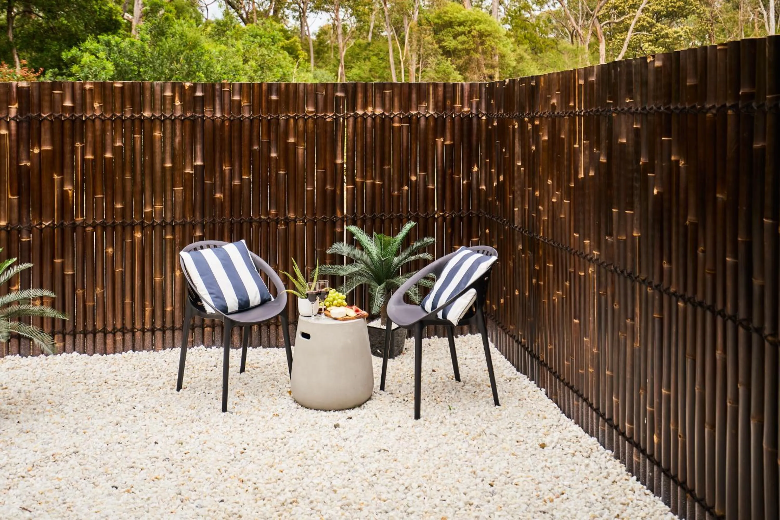 Patio in Sanctuary House Resort Motel