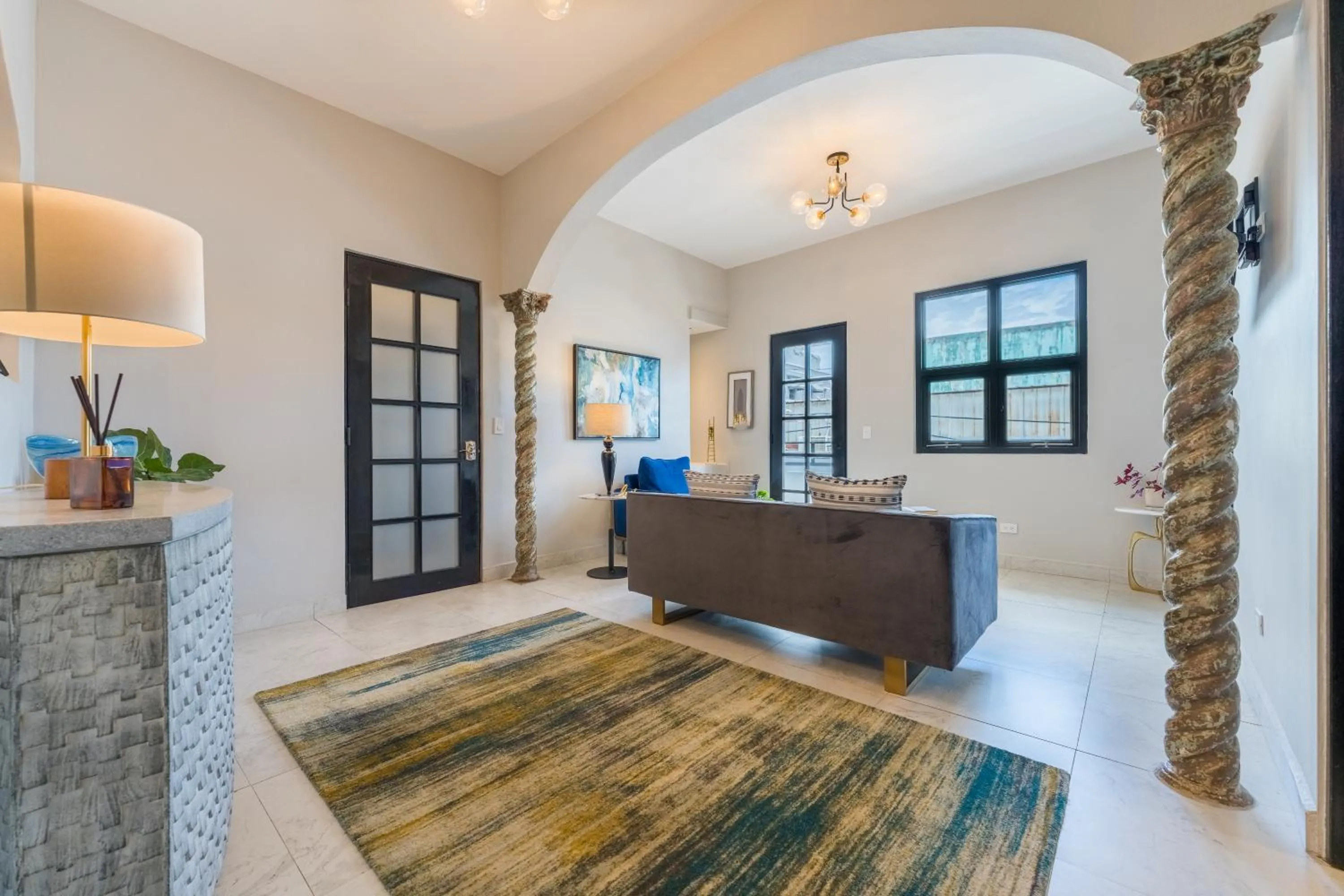 Living room in Casa Ciana