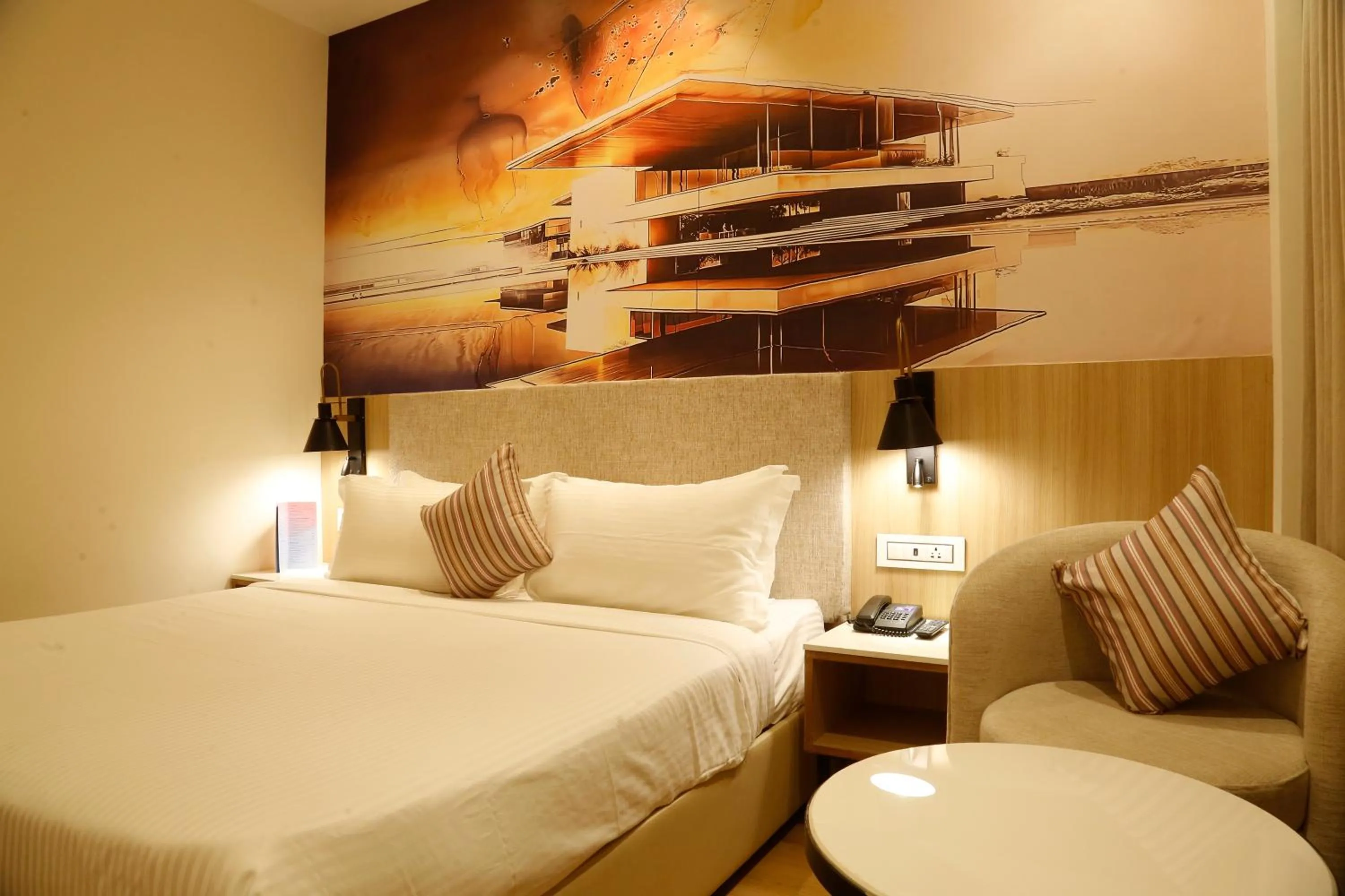 Bed in Tulip Inn Zirakpur