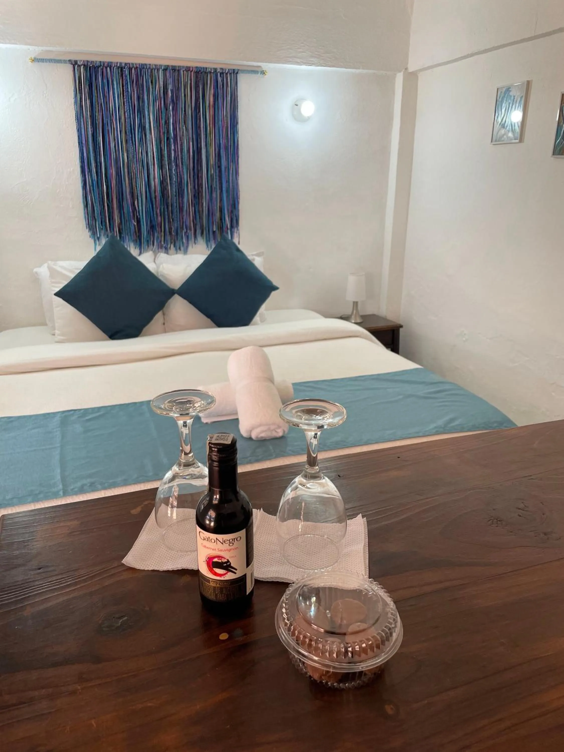 Photo of the whole room, Bed in Celeste Villa de Leyva